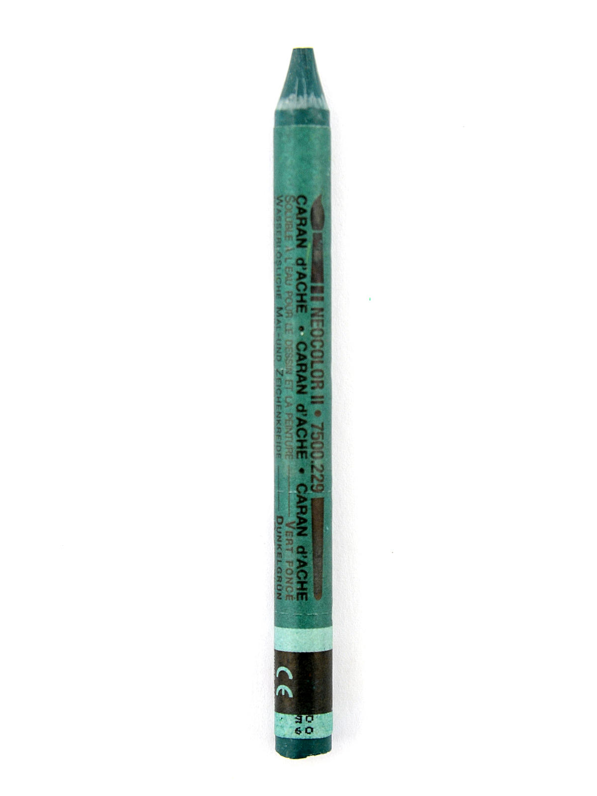Neocolor II Aquarelle Water Soluble Wax Pastels dark green