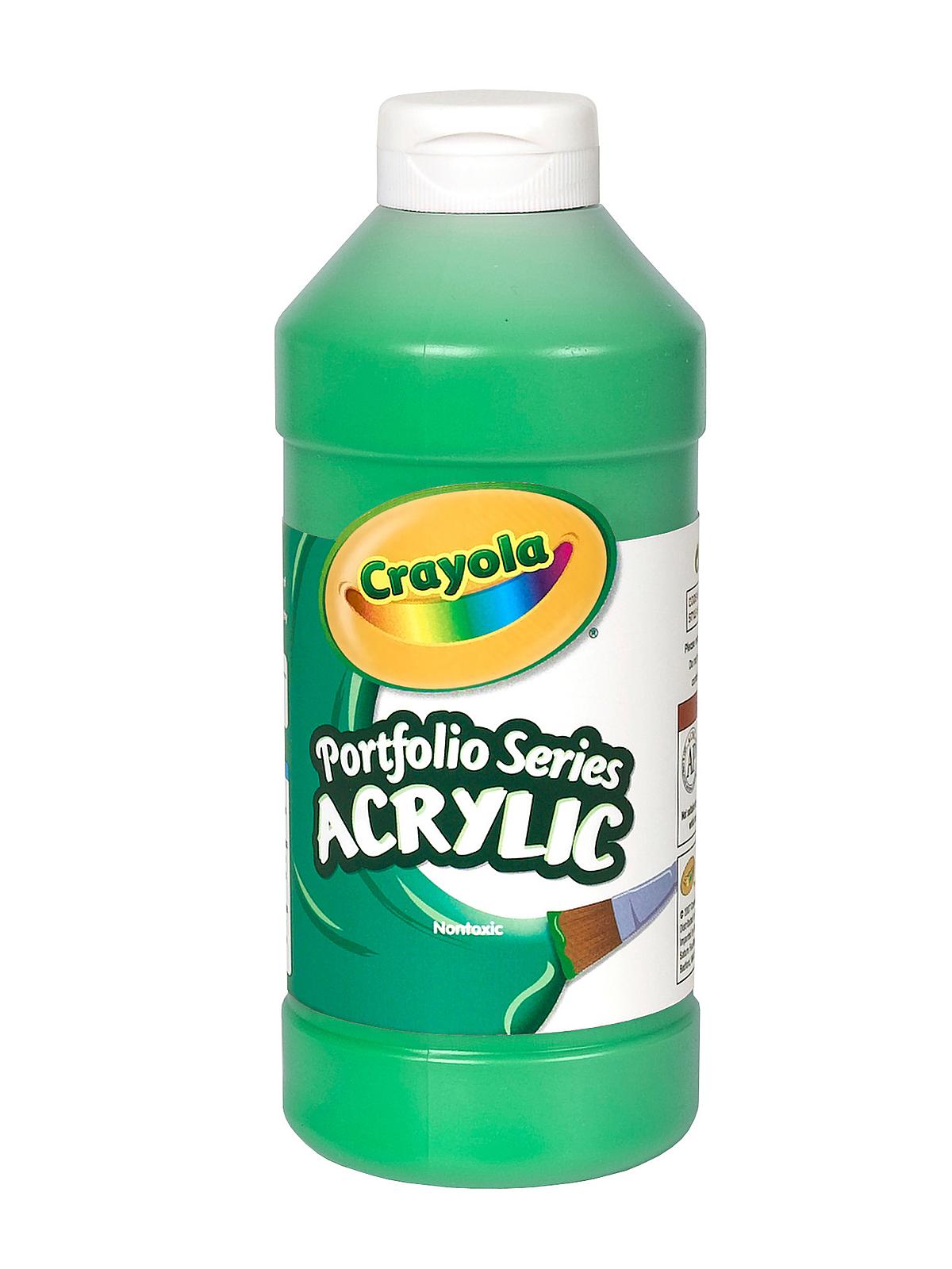 Portfolio Series Acrylic Paint Light Green 16 Oz.