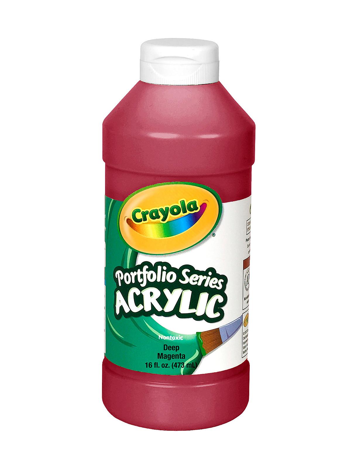 Portfolio Series Acrylic Paint deep magenta 16 oz.