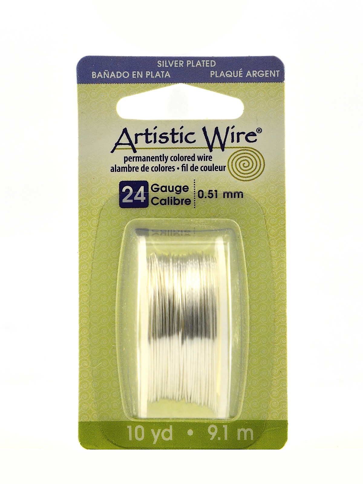 Dispenser Packs Tarnish Resistant Silver Plate 24 gauge 10 yd.