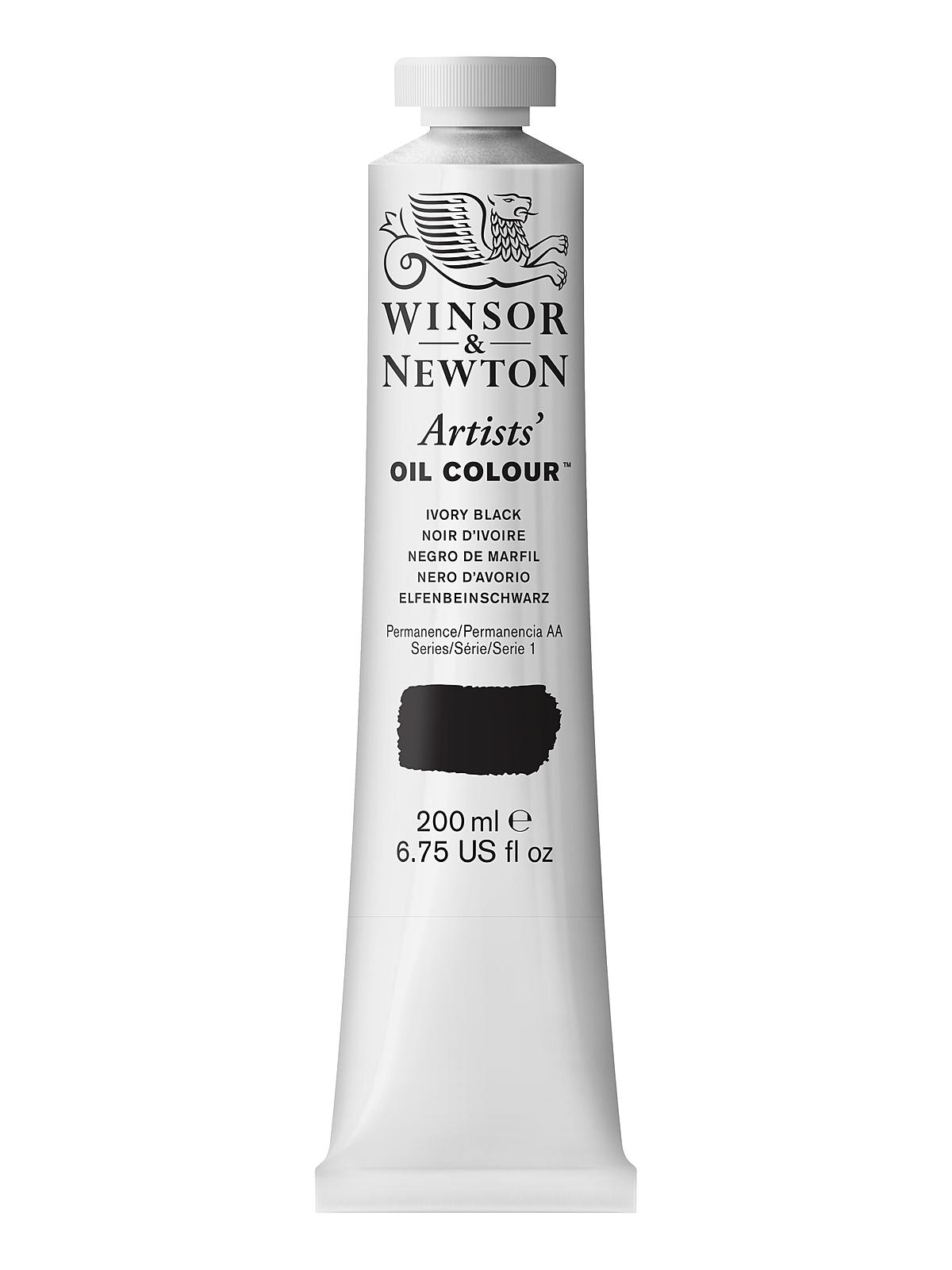 Artists' Oil Colours ivory black 331 200 ml