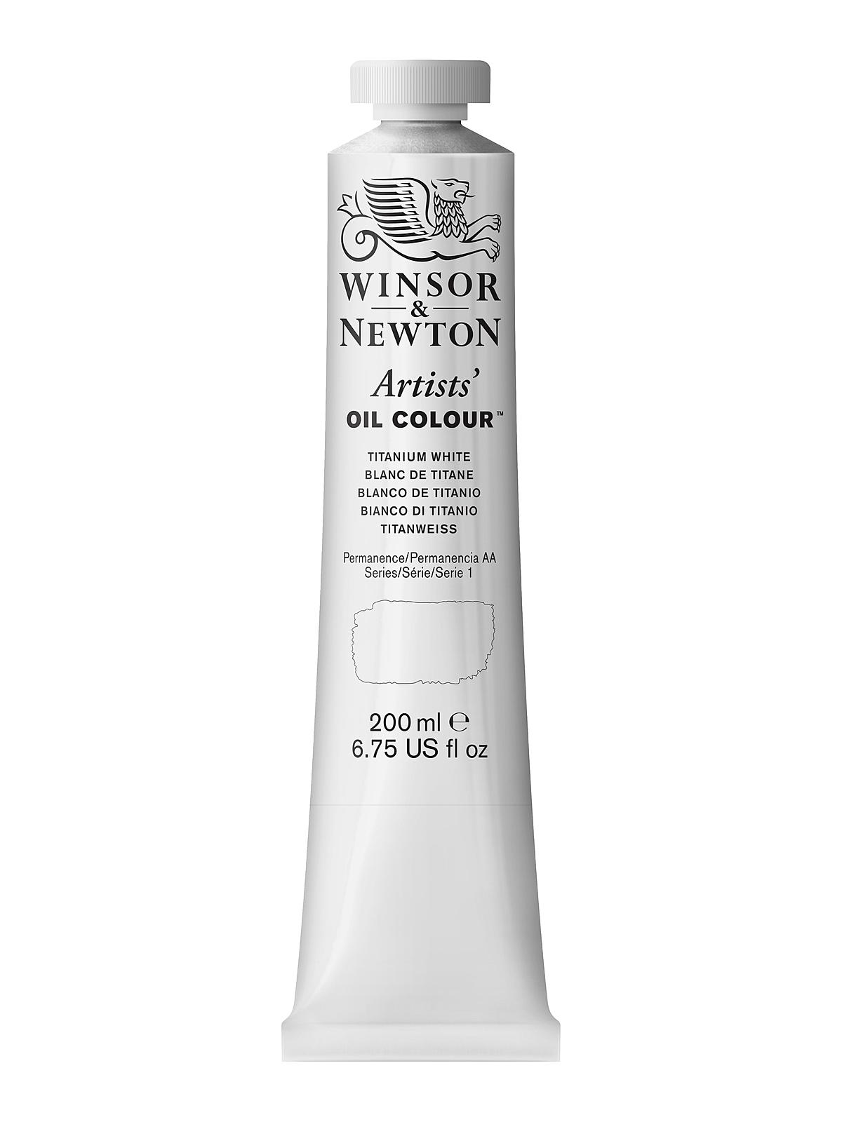Artists' Oil Colours titanium white 644 200 ml