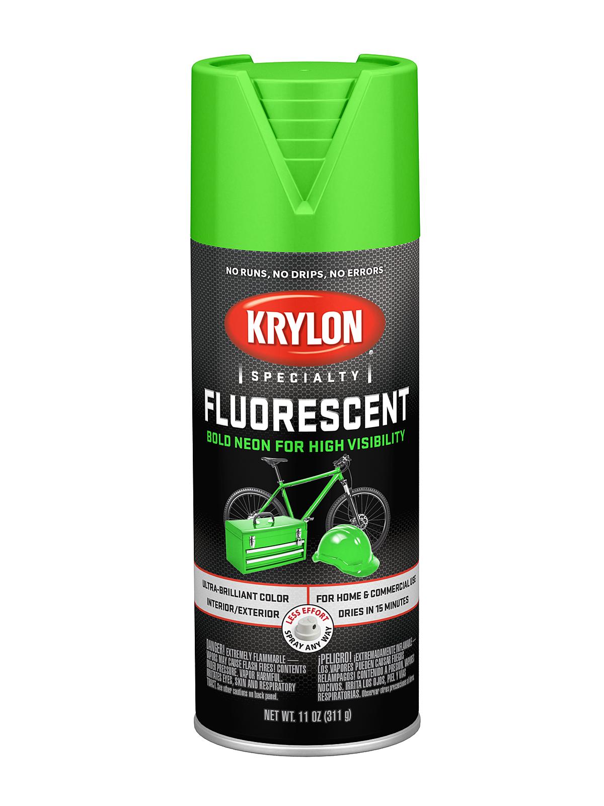 Fluorescent Spray Paint green