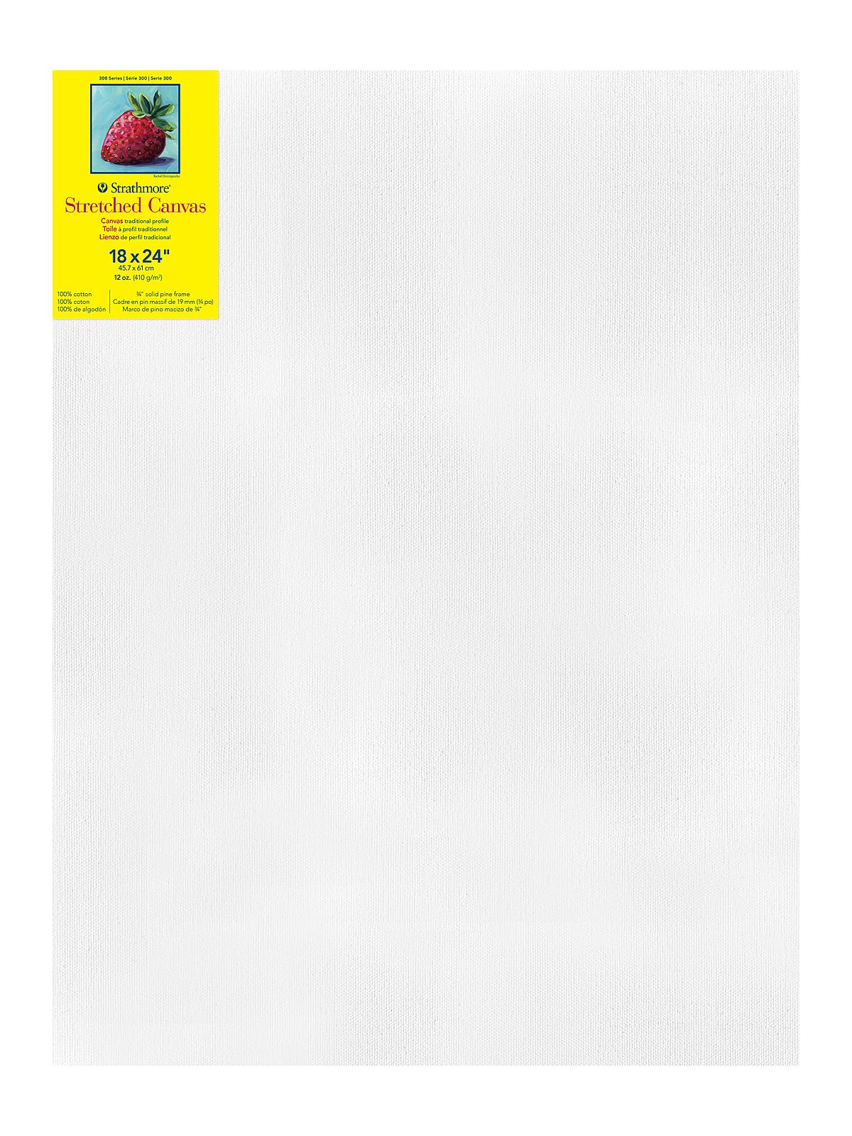300 Series Stretched Canvas 18 in. x 24 in. traditional 3 4 in.