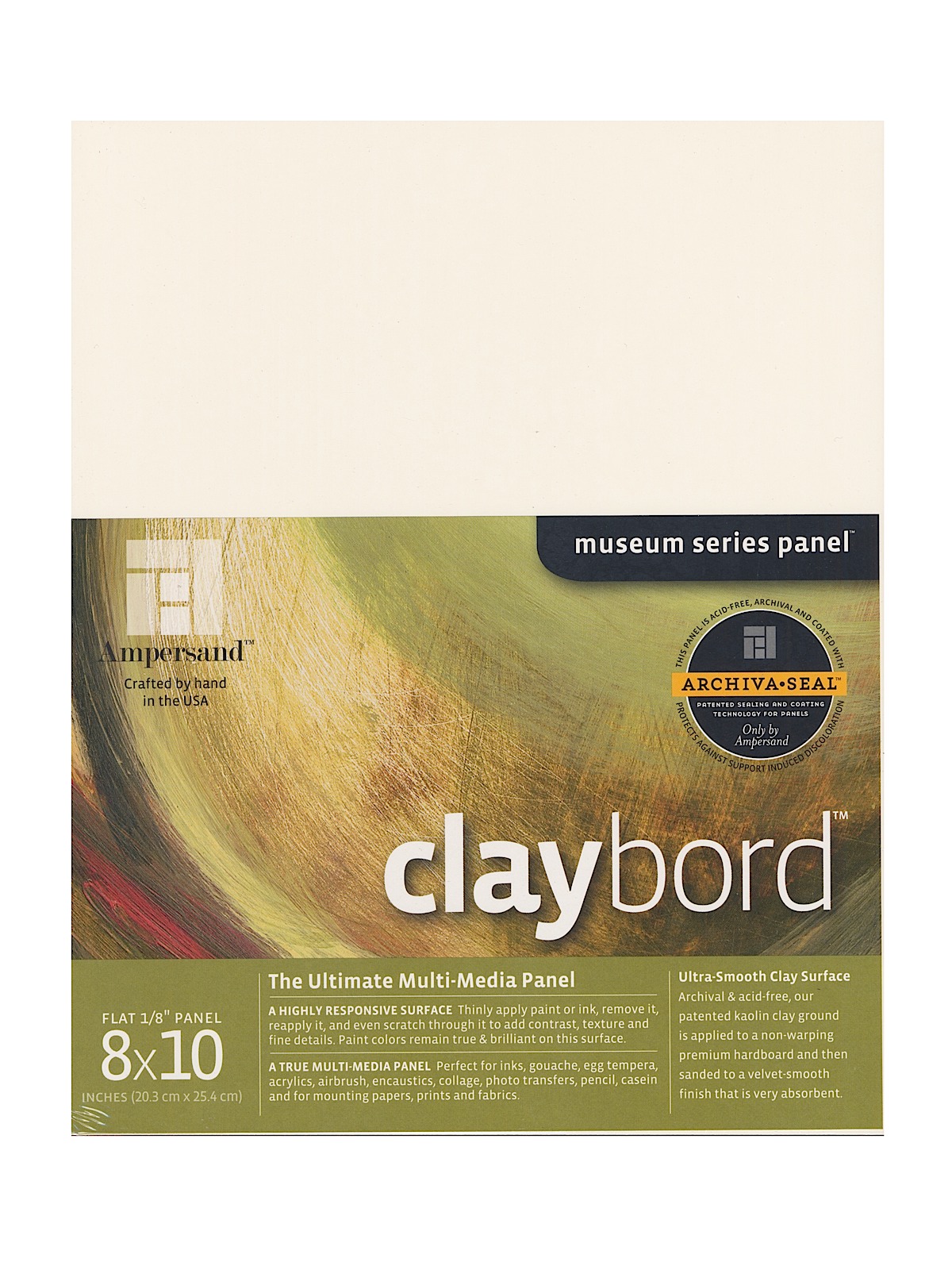 Claybord 8 in. x 10 in. each