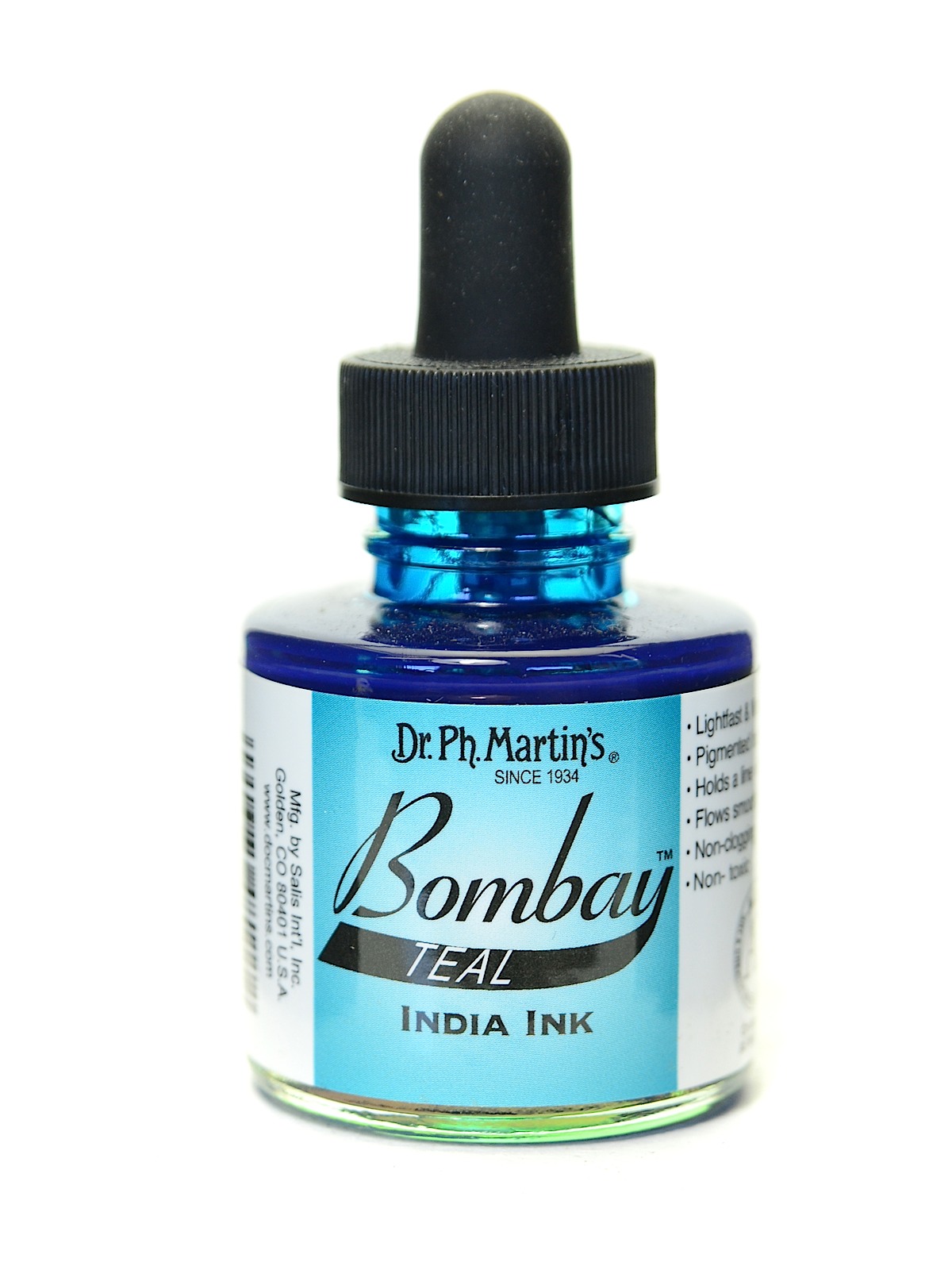 Bombay India Ink 1 Oz. Teal