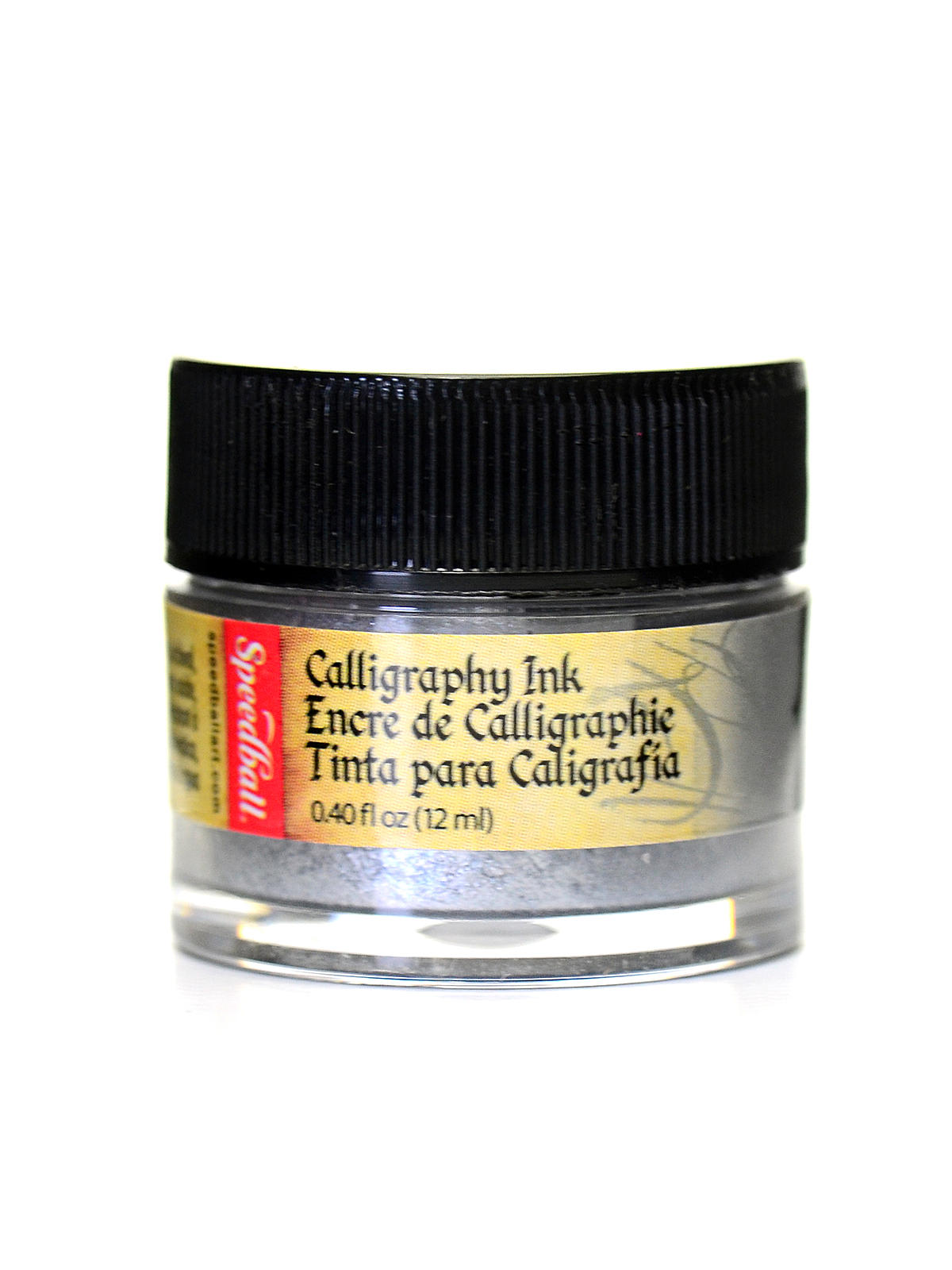Pigmented Acrylic Ink metallic silver 12 ml (.50 oz)