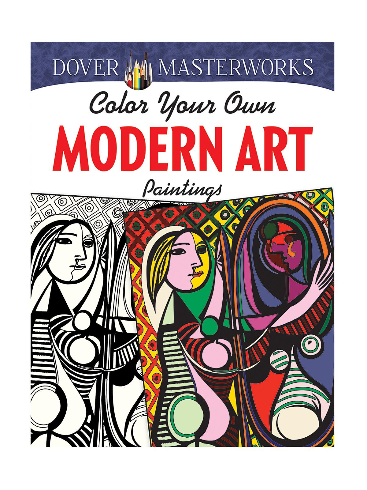 Masterworks: Color Your Own Coloring Book Modern Art Masterpieces