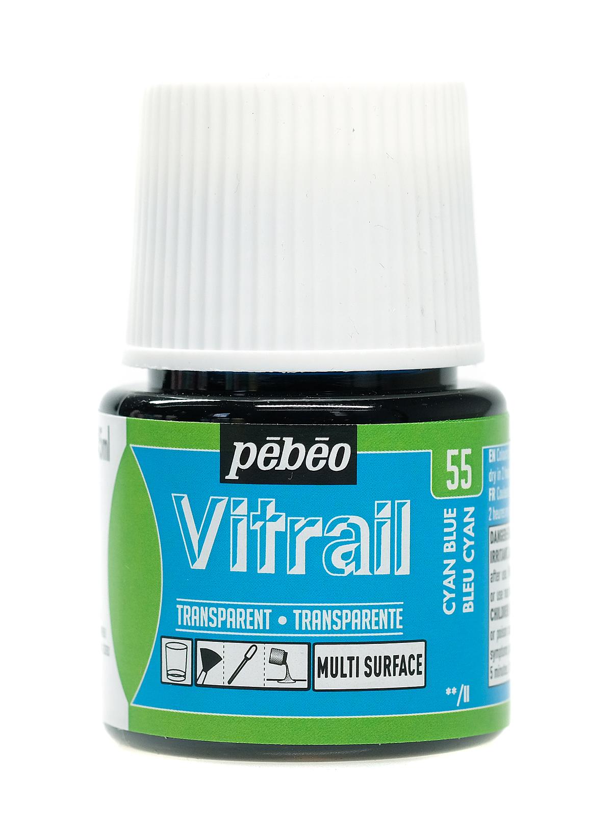 Vitrail Paint cyan blue 45 ml