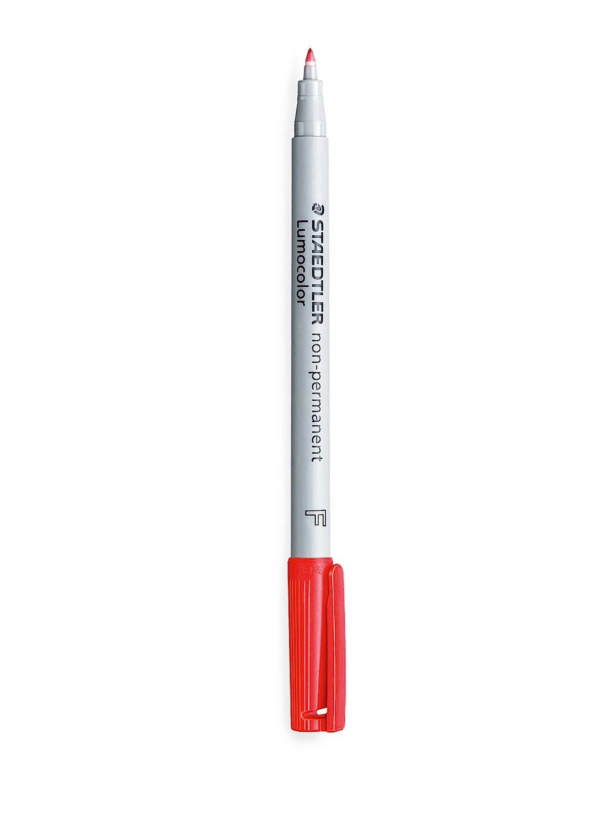 Lumocolor Non-Permanent Overhead Projection Markers red fine 0.6 mm each