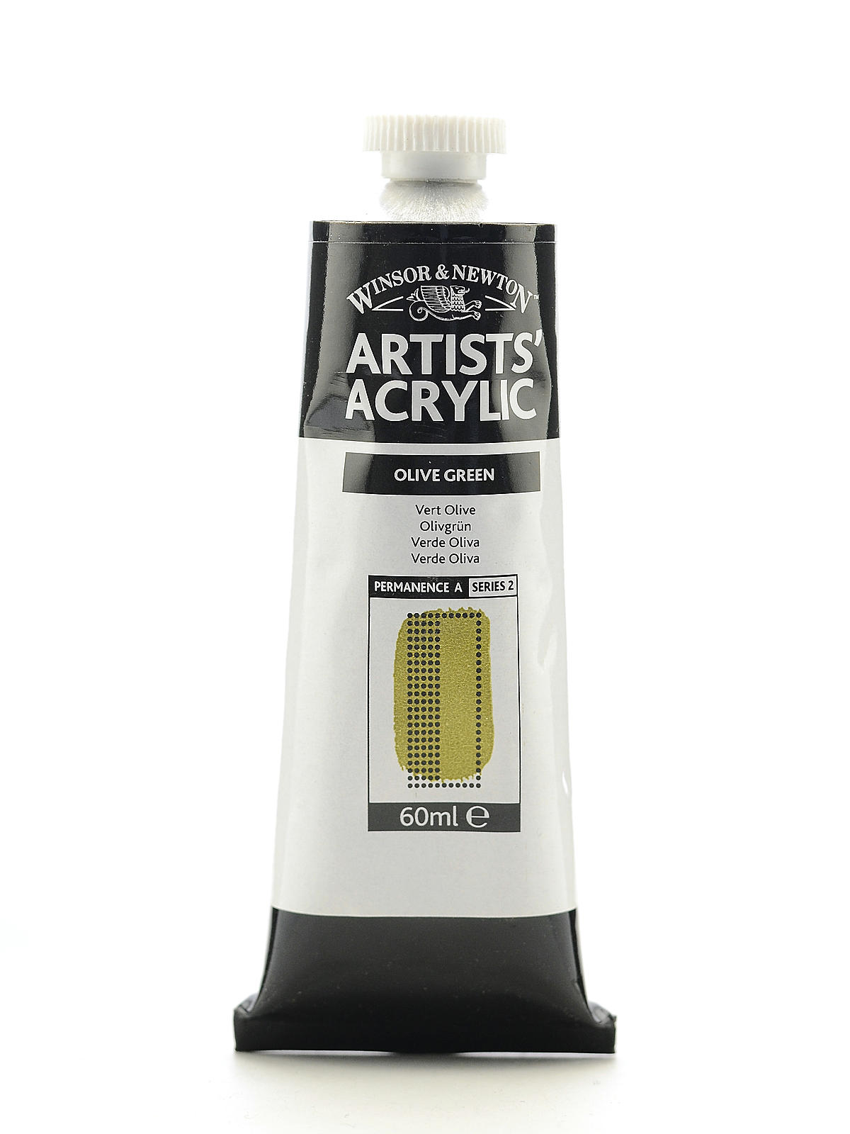 Professional Acrylic Colours olive green 60 ml 447