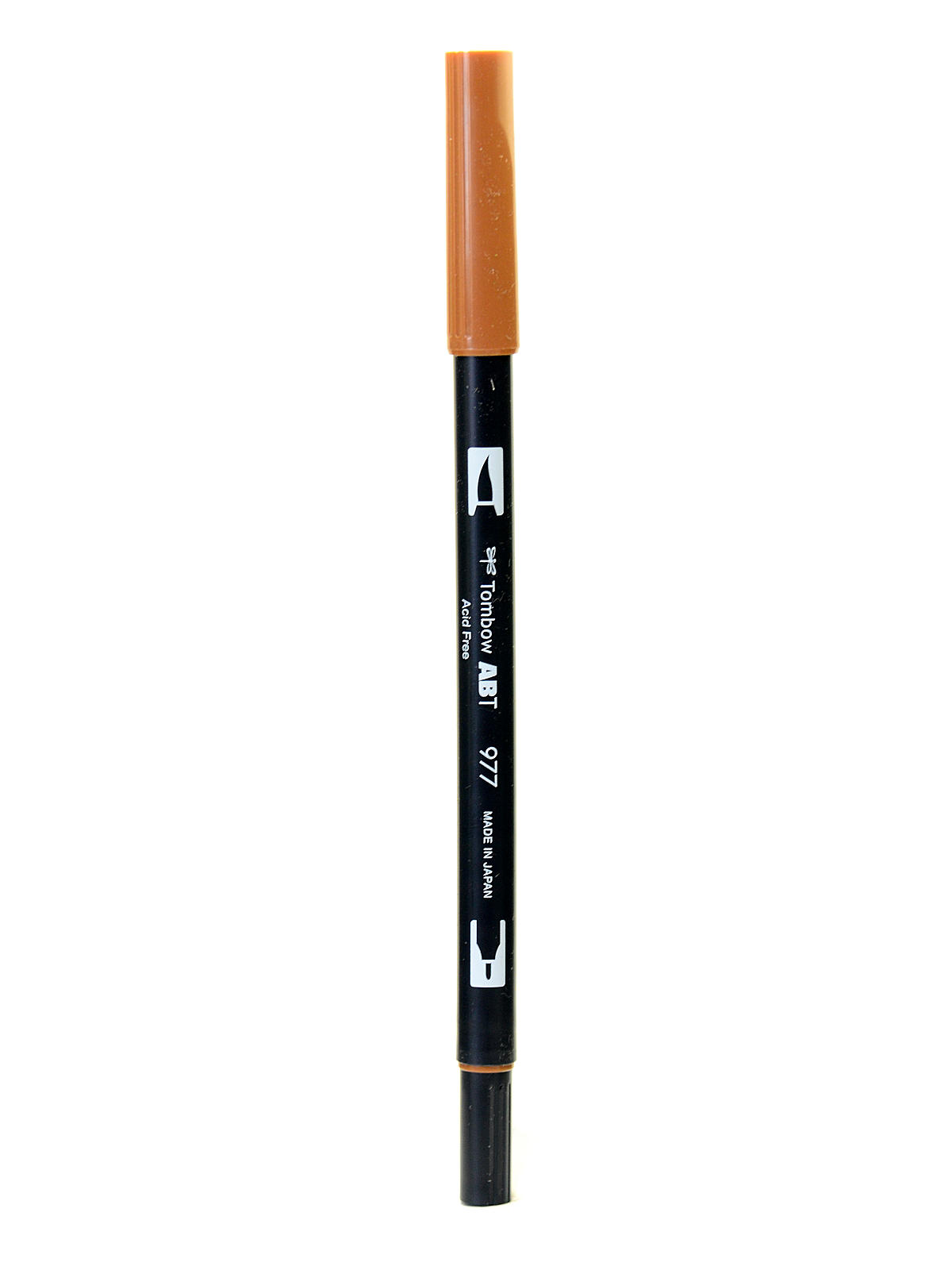 Dual End Brush Pen saddle brown 977