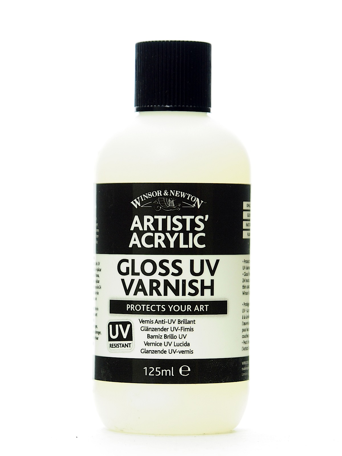 Artists' Acrylic UV Varnishes gloss 125 ml bottle