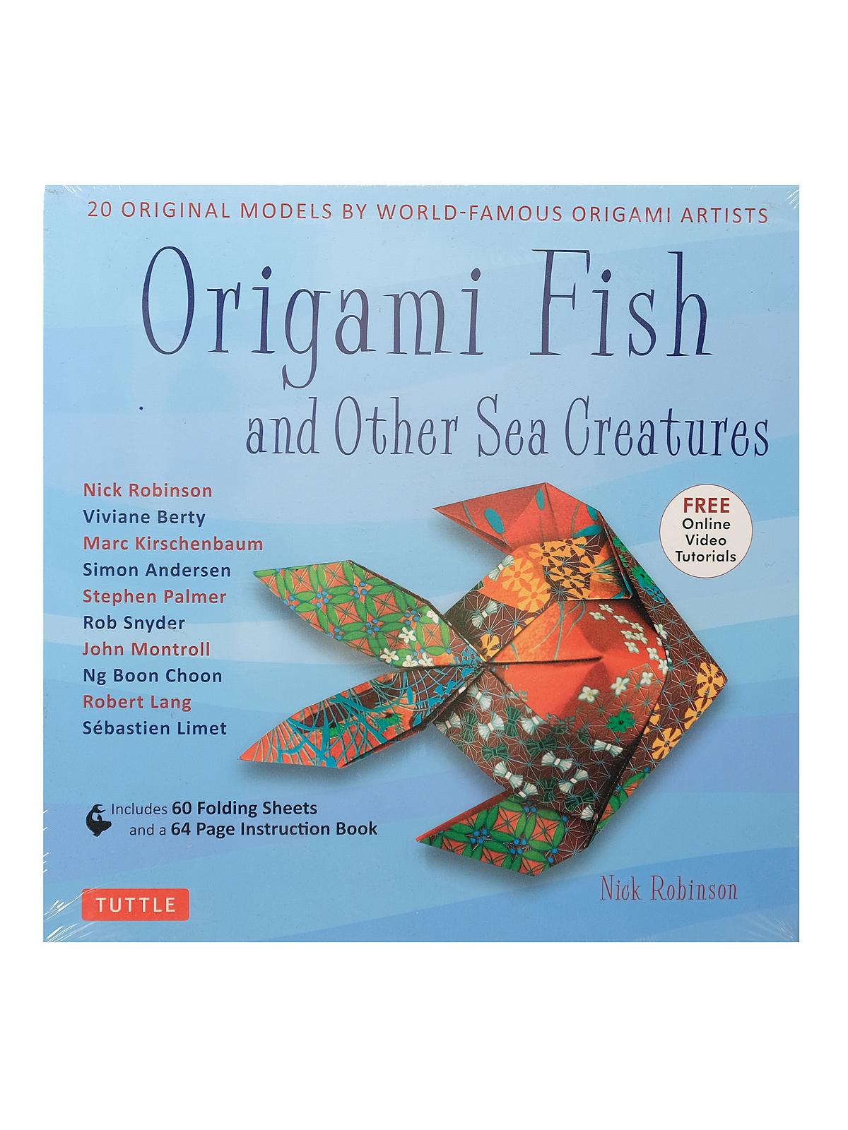 Origami Fish & Other Sea Creatures Kit each
