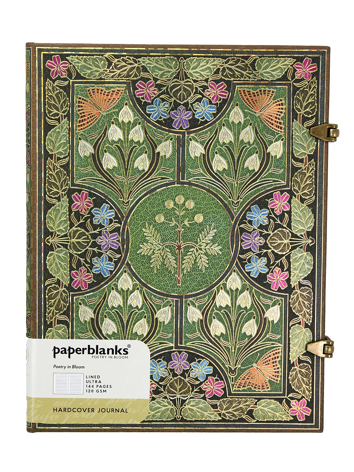 Poetry in Bloom Ultra 144 pages, lined 7 in. x 9 in.