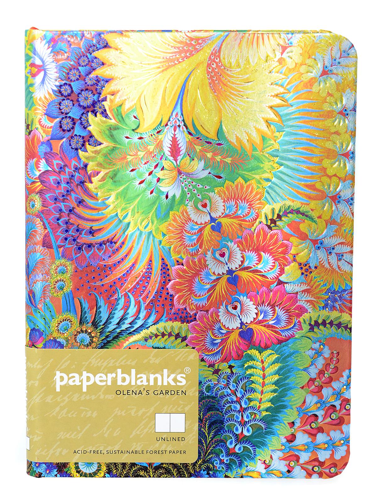 Olena's Garden Dayspring Midi, 5 in. x 7 in. 176 pages, unlined