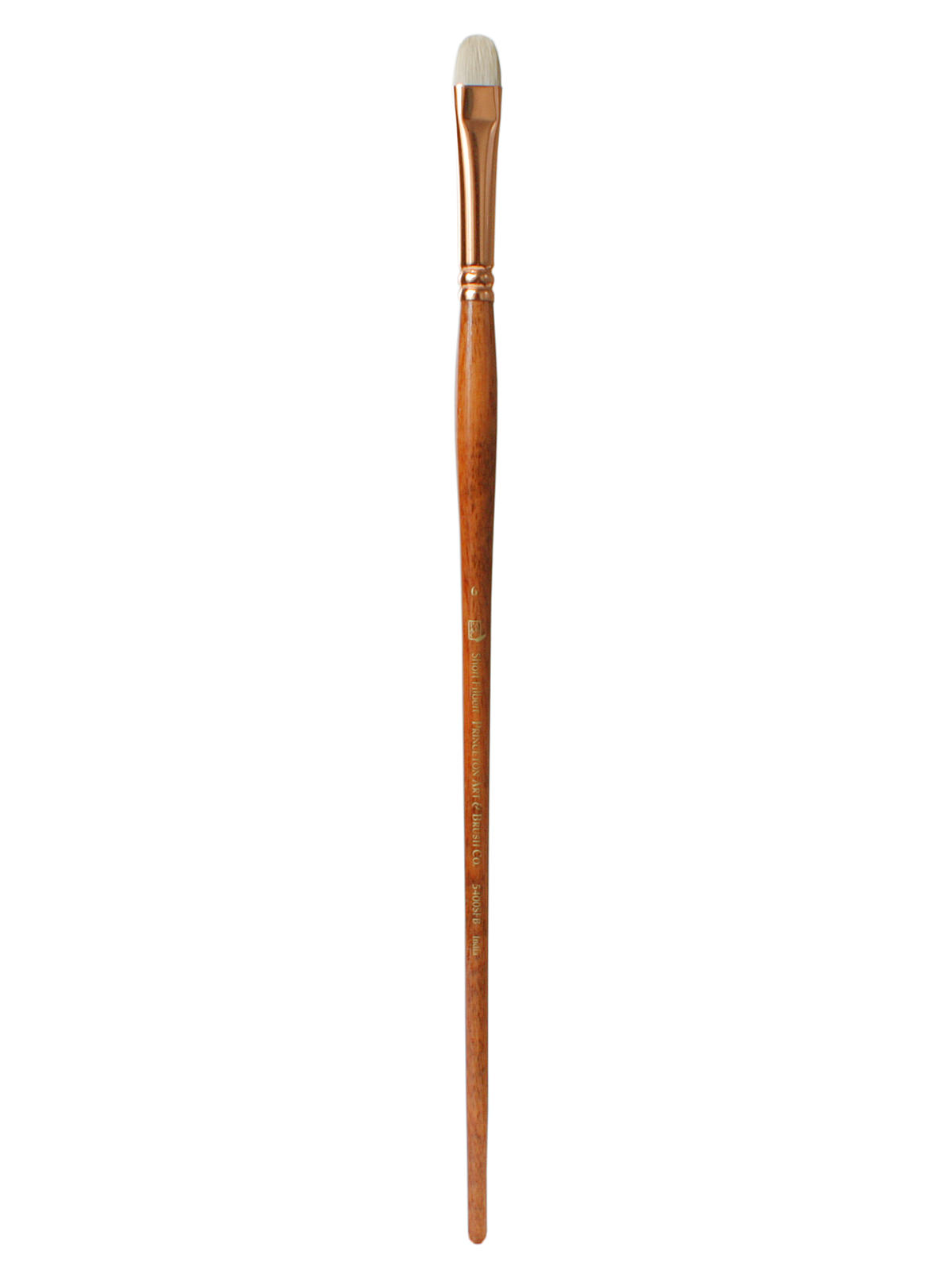 Series 5400 Refine Bristle Long Handle Brushes 6 short filbert