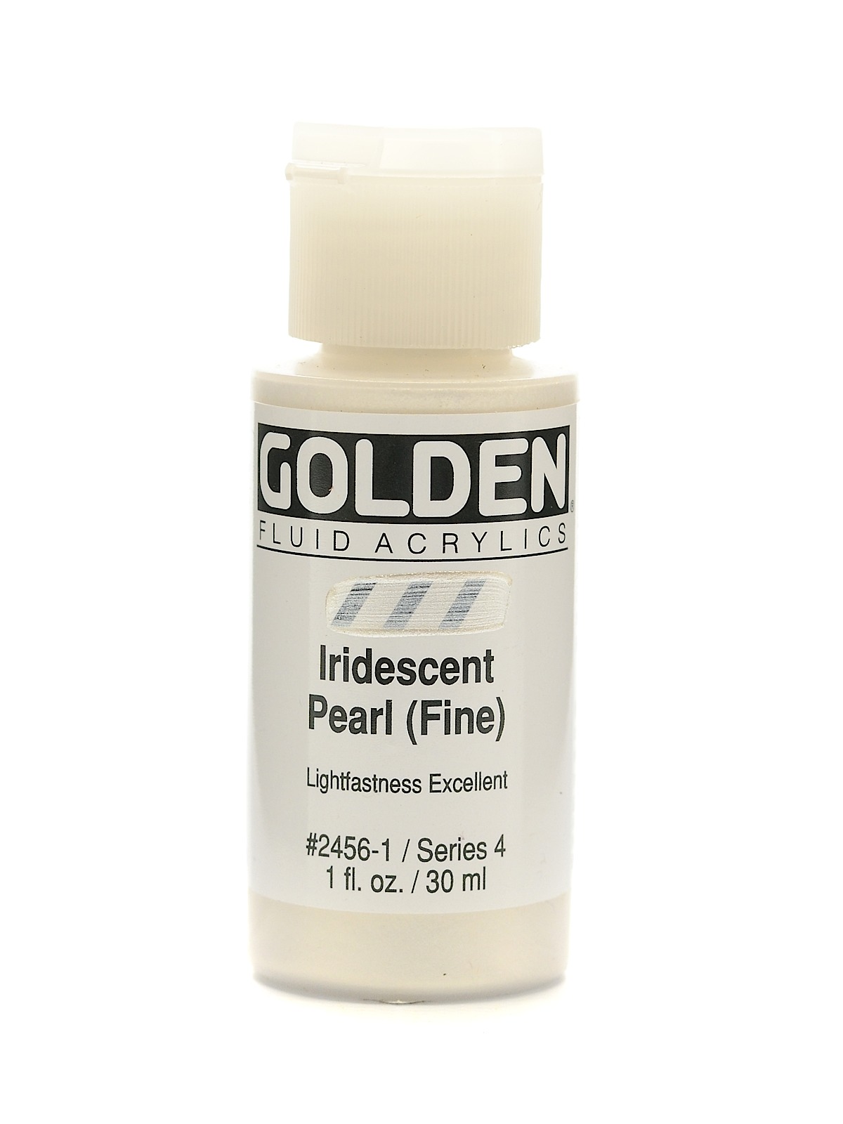 Fluid Acrylics iridescent pearl fine 1 oz.