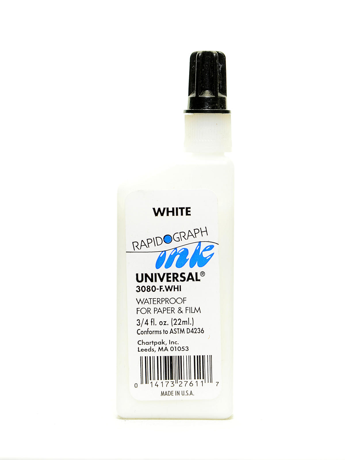Technical Inks Universal Drawing Ink White 3 4 Oz.