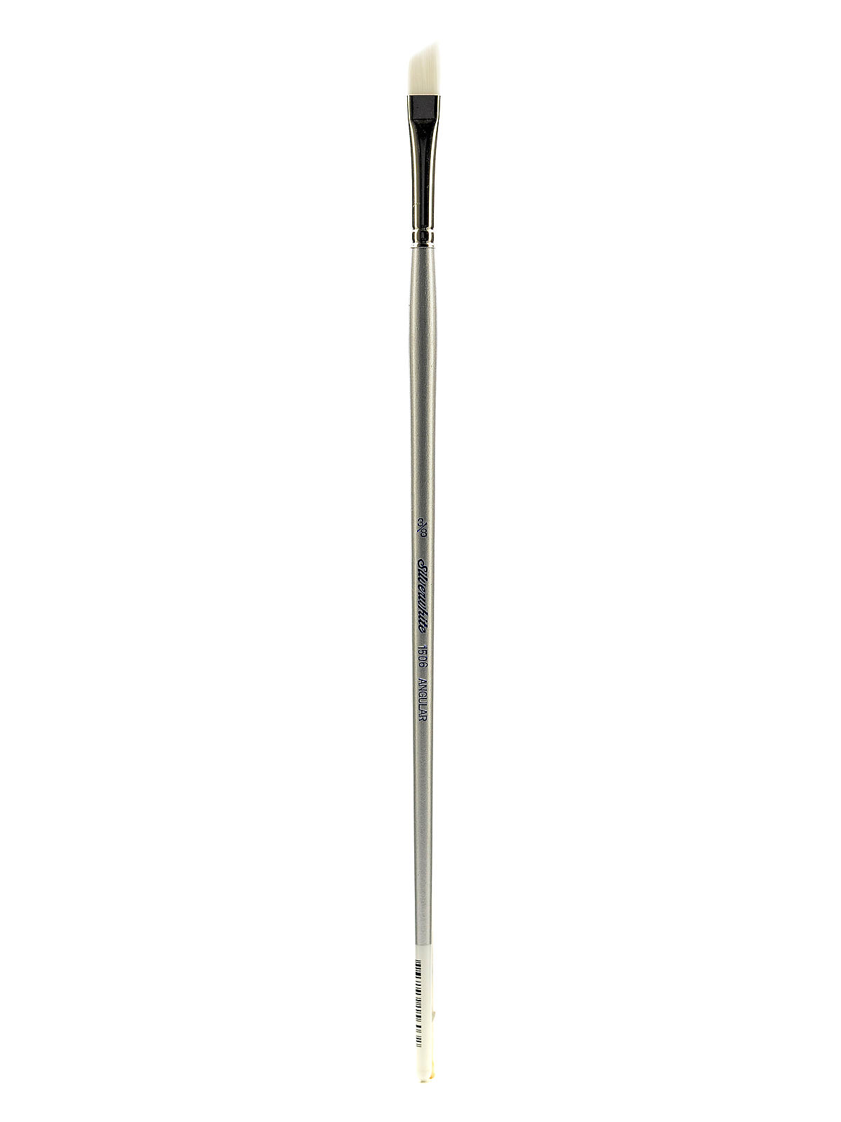 Silverwhite Series Synthetic Brushes Long Handle 3 8 in. angular