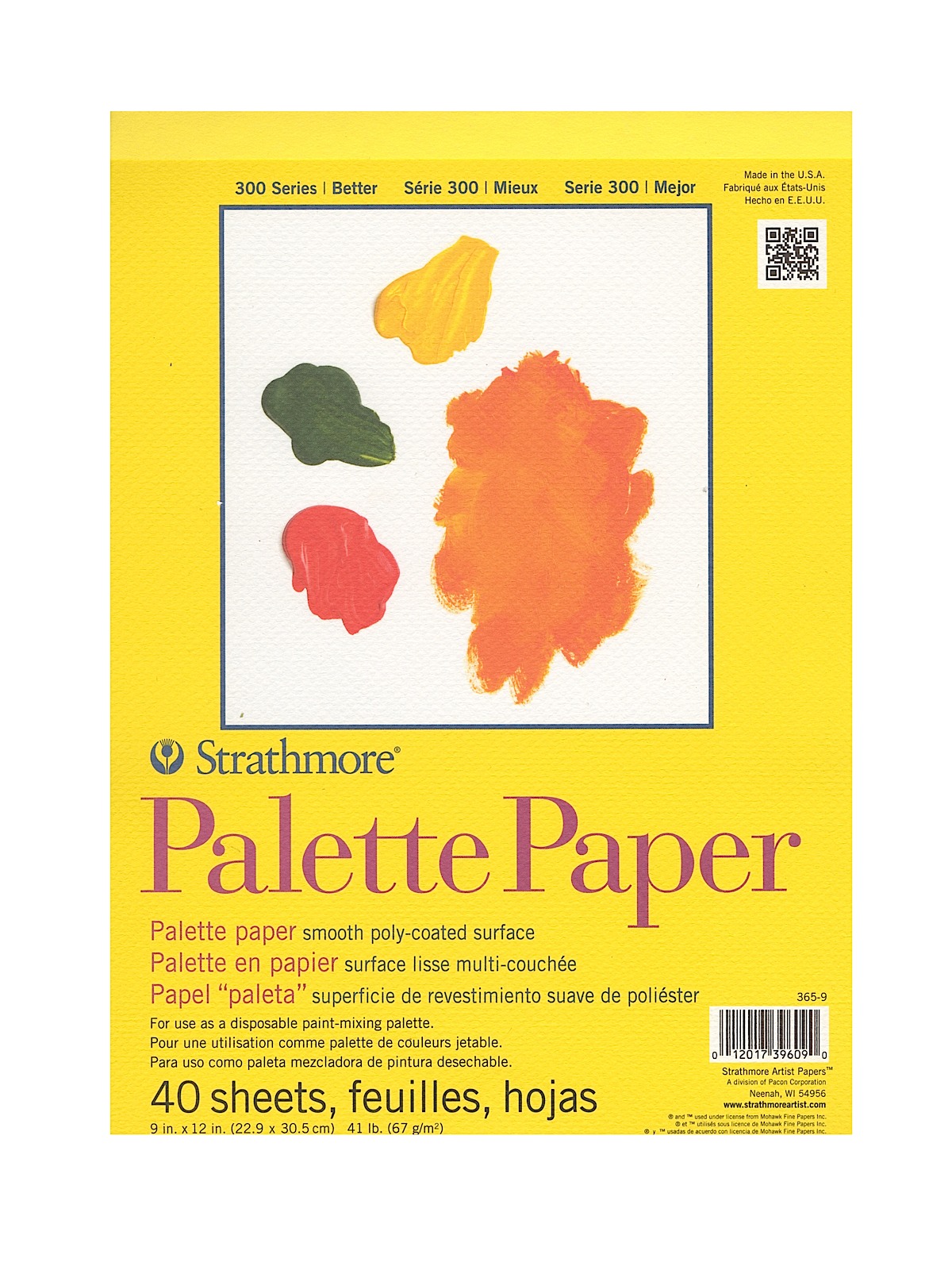 Paper Palette Pad 9 In. X 12 In.
