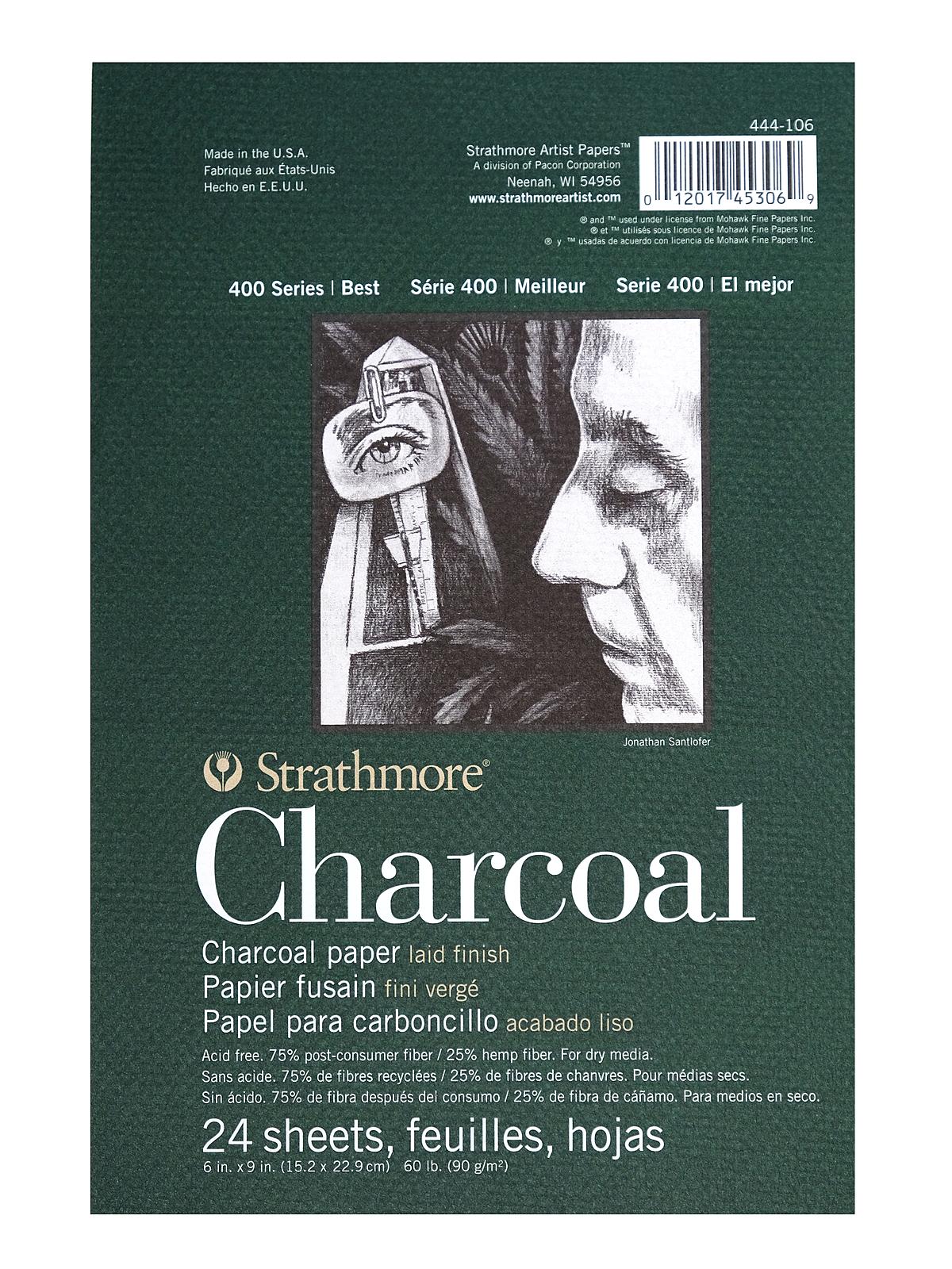 Charcoal Recycled Hemp Pad 6 In. X 9 In.