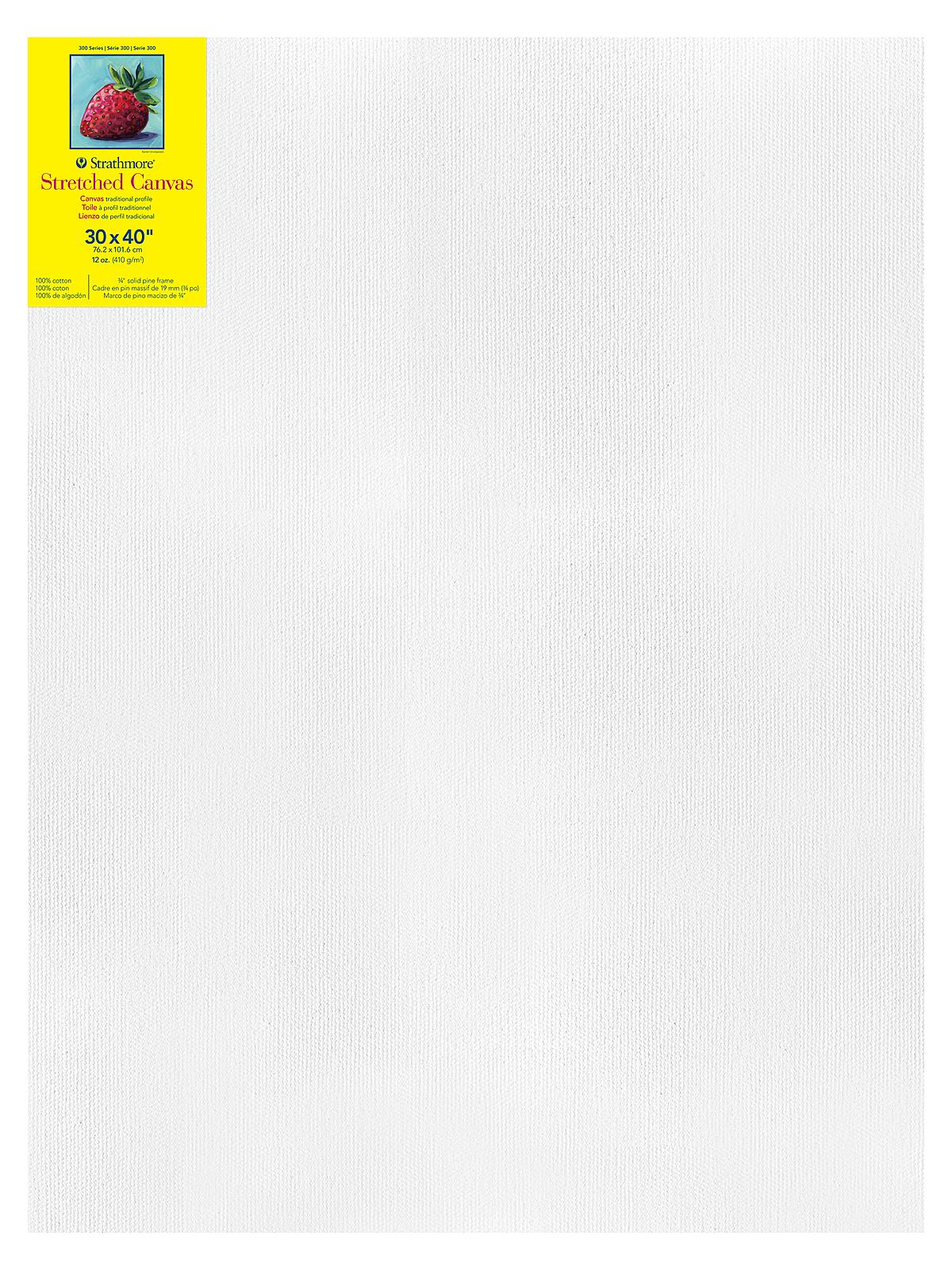 300 Series Stretched Canvas 30 in. x 40 in. traditional 3 4 in.