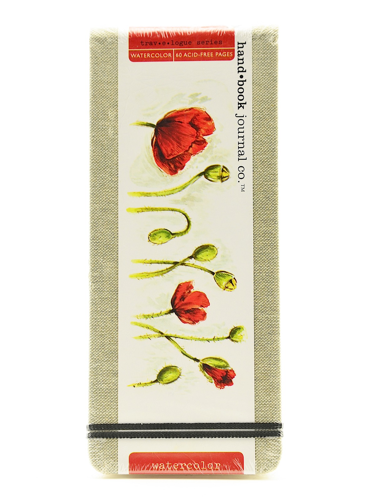 Travelogue Watercolor Journals Pocket Panorama 3 1 2 in. x 8 1 4 in. 90 lb. (200 gsm)