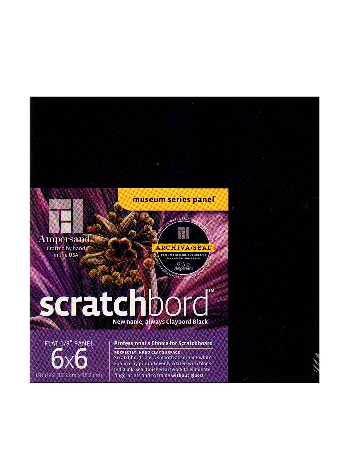 Scratchbord 6 in. x 6 in. pack of 3