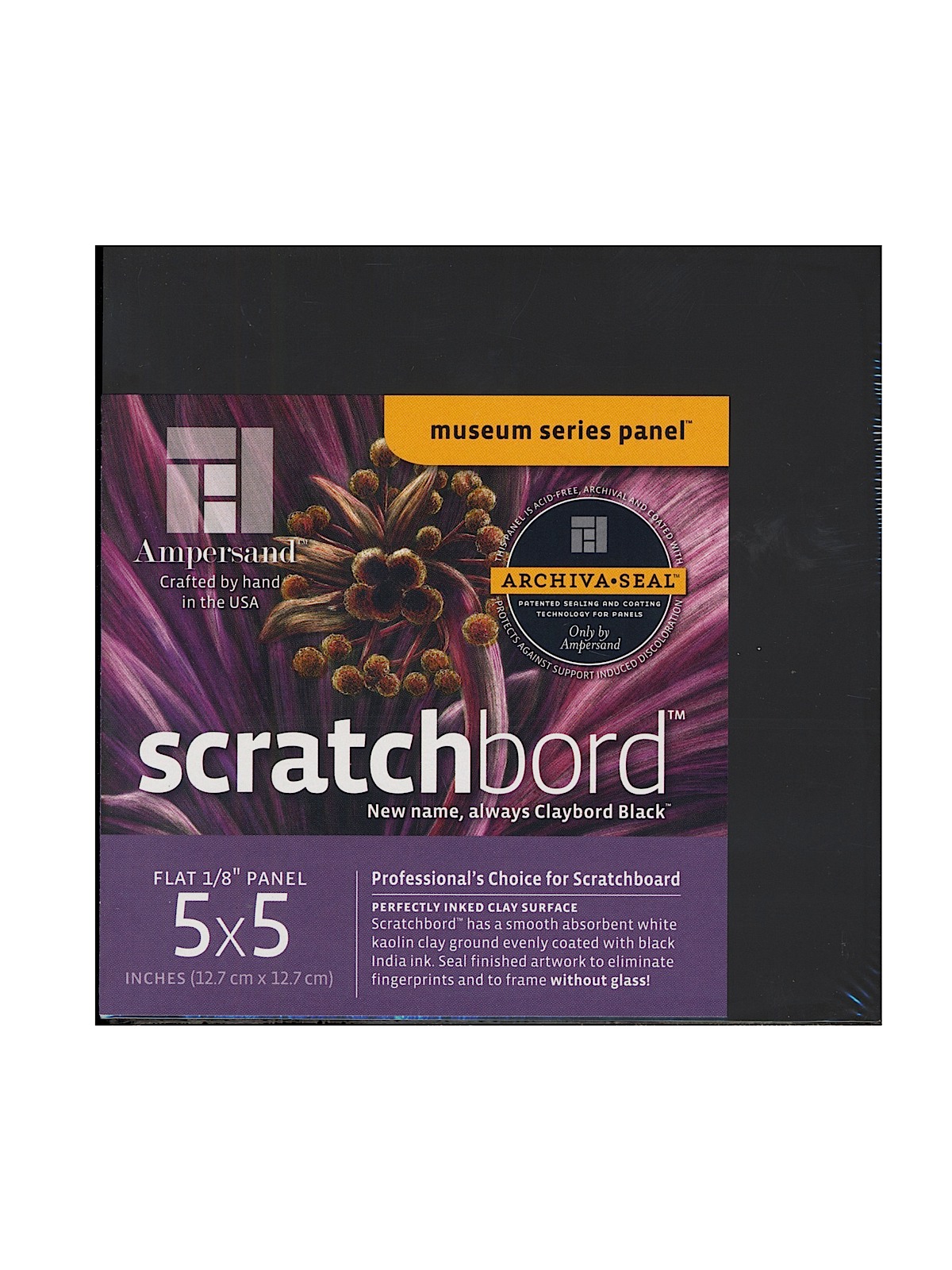 Scratchbord 5 in. x 5 in. pack of 3