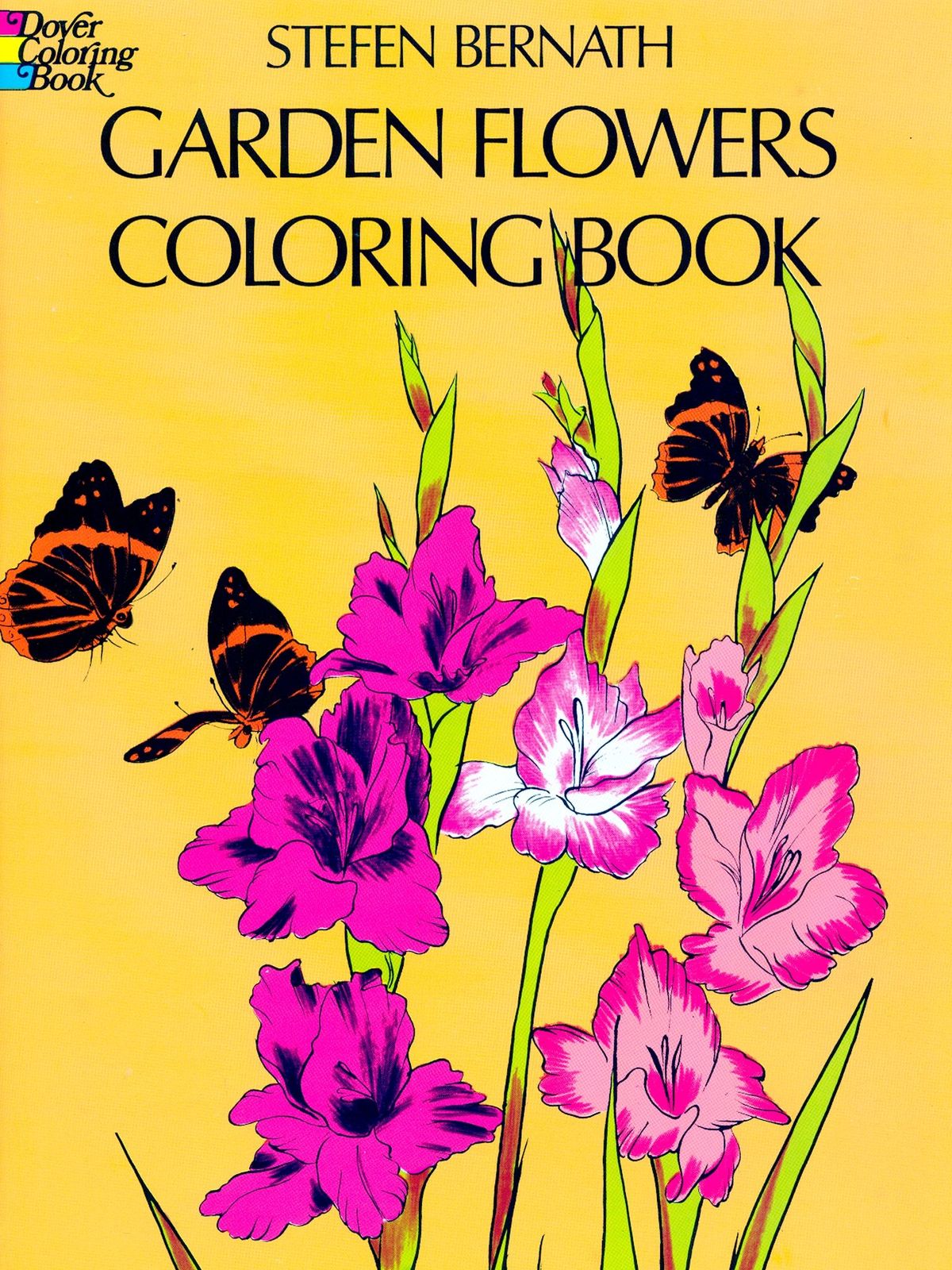 Garden Flowers Coloring Book Garden Flowers Coloring Book