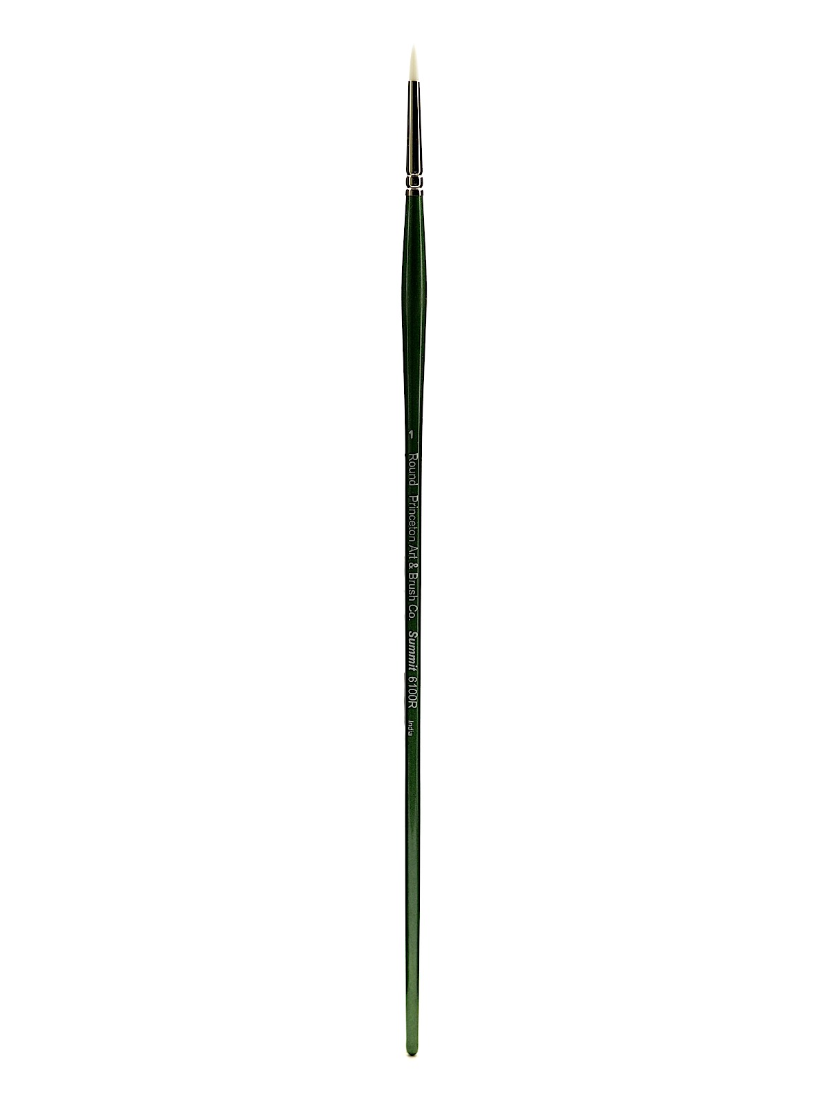 Series 6100 Summit White Synthetic Long Handle Brushes 1 round