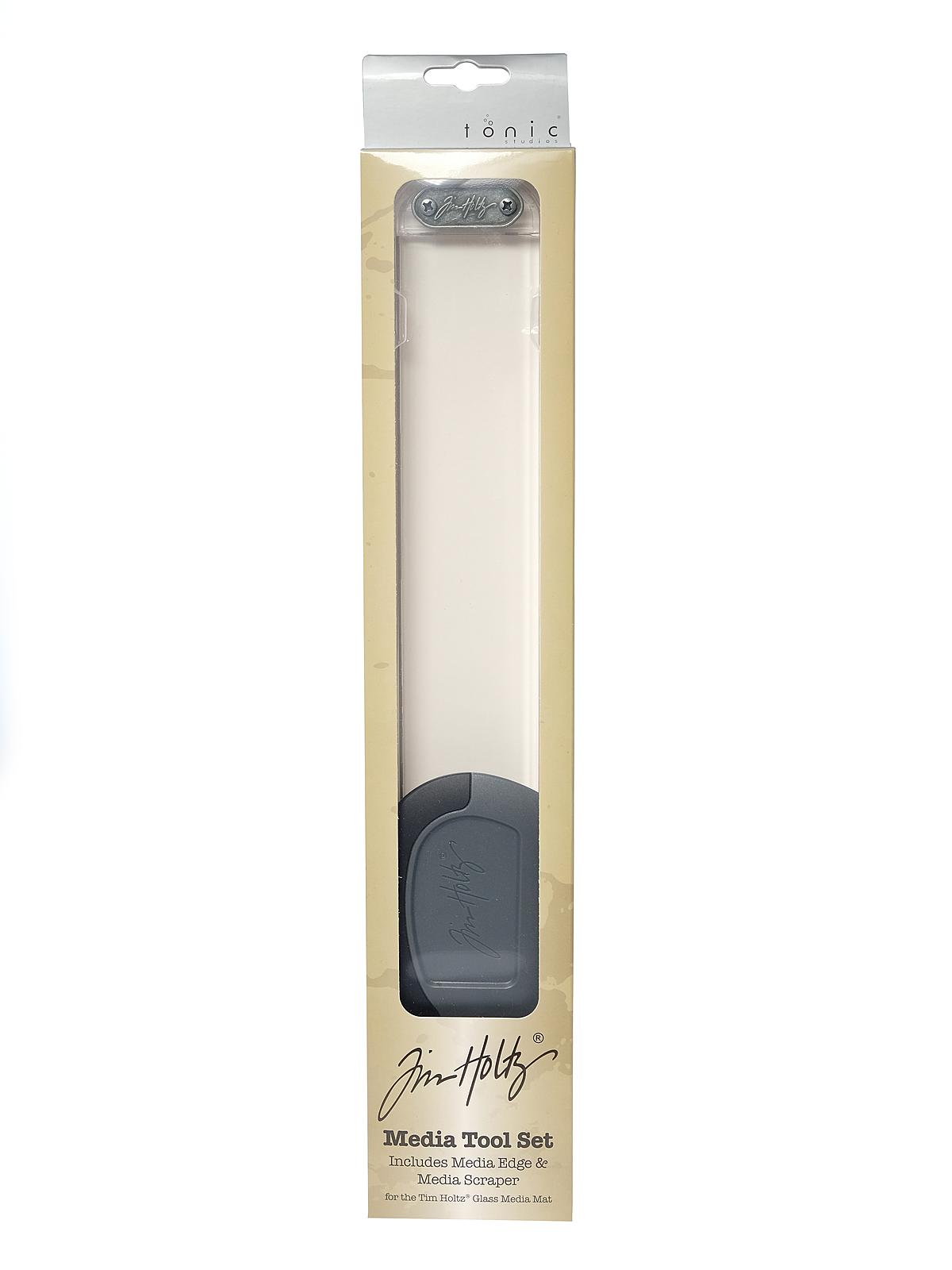 Tim Holtz Glass Media Mat tool set 2 pieces