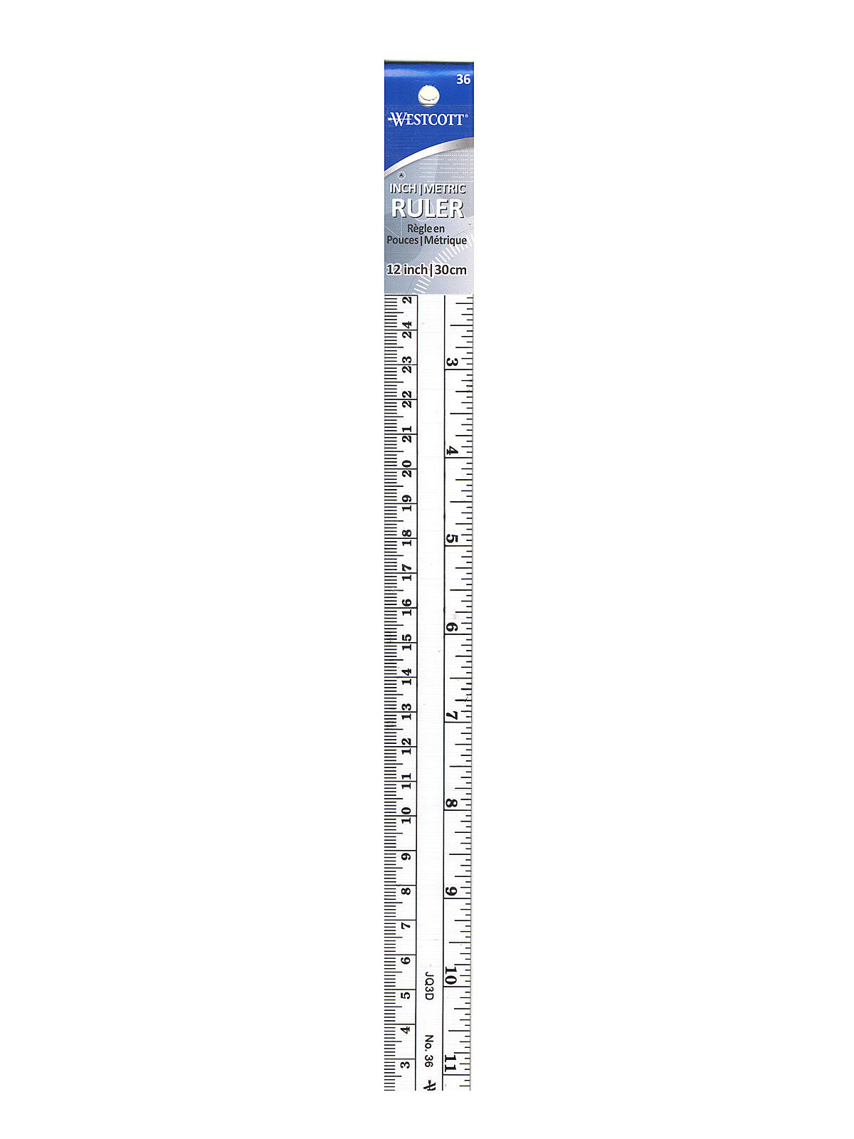 Flexible Inch Metric Rulers 12 in.
