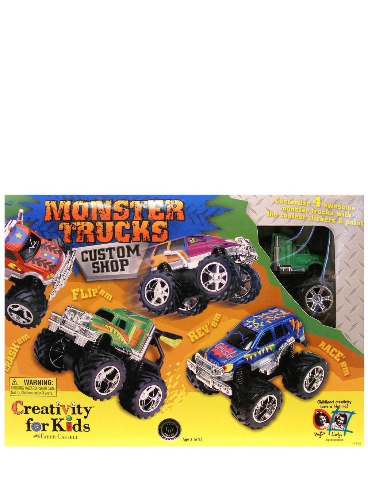Monster Trucks Custom Shop 4 Truck Kit