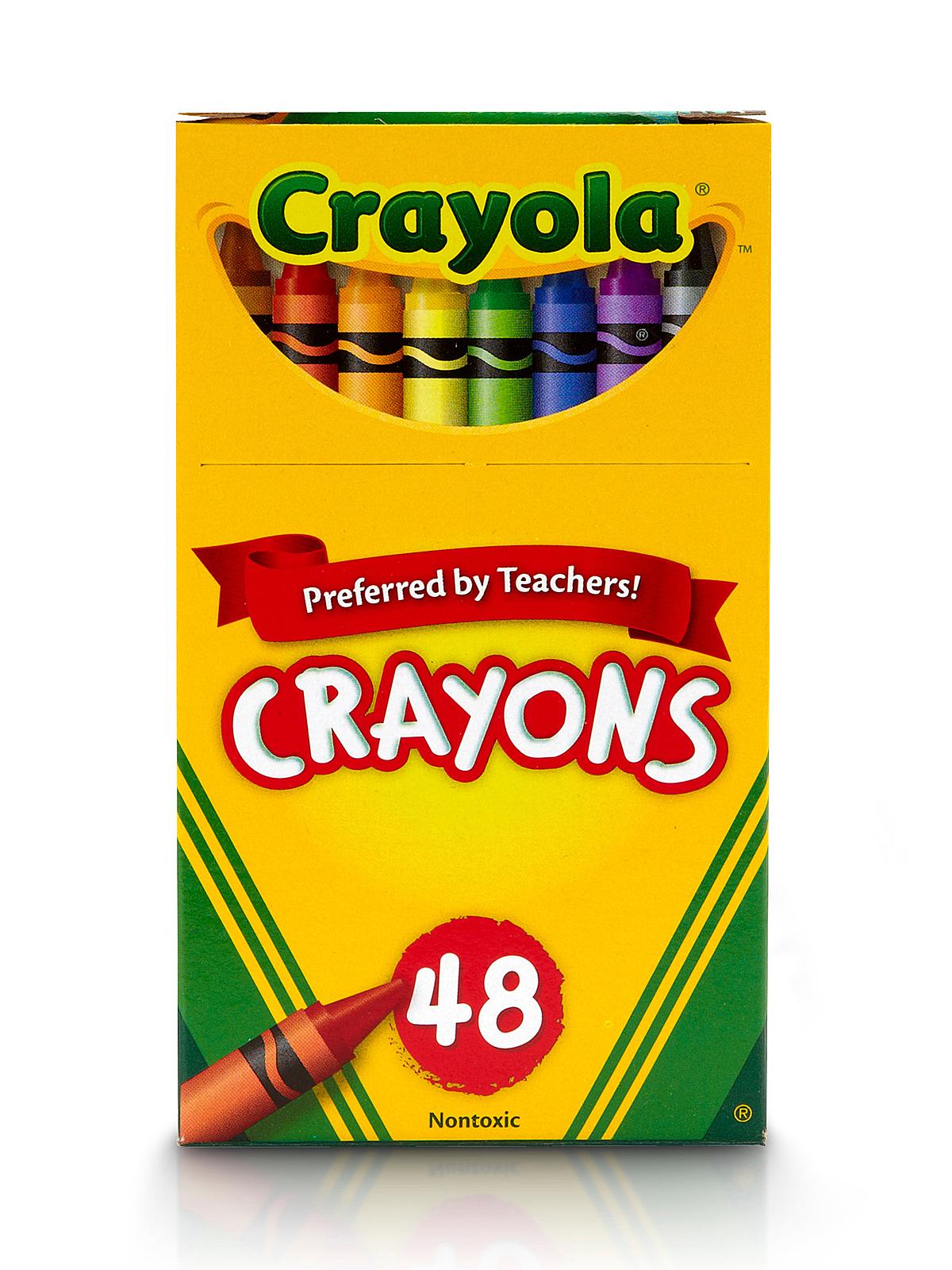 Crayons box of 48