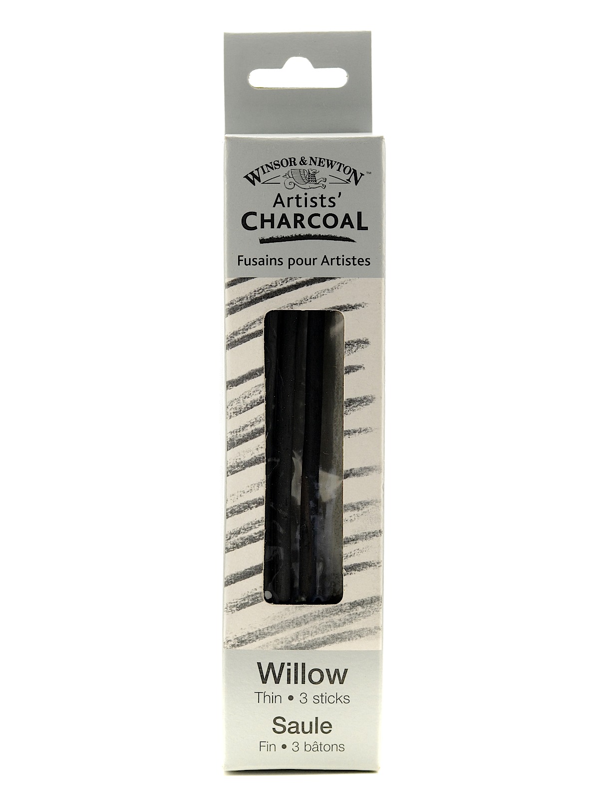 Artists' Charcoal willow thin box of 3