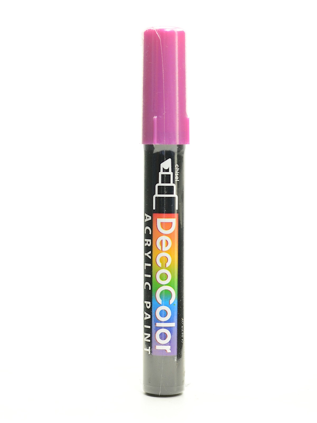 Decocolor Acrylic Paint Markers metallic red chisel tip