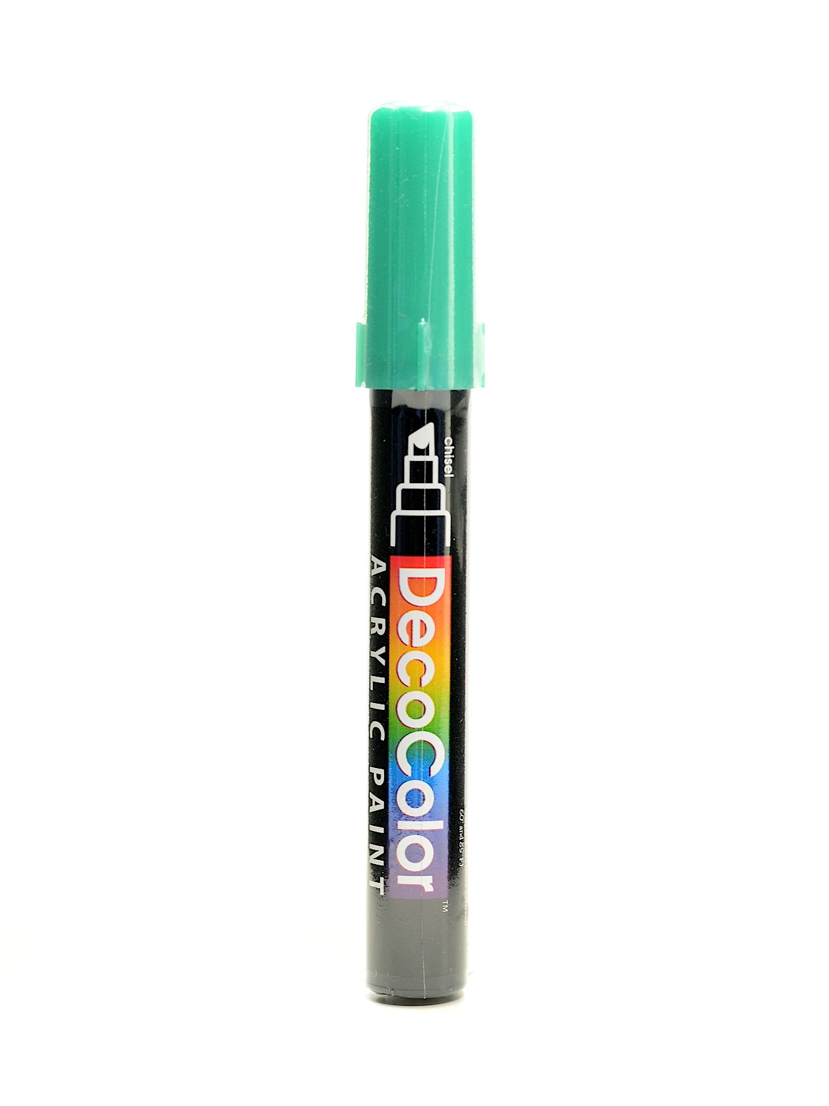 Decocolor Acrylic Paint Markers Metallic Green Chisel Tip