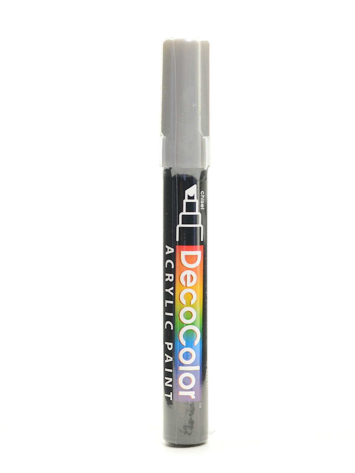 Decocolor Acrylic Paint Markers silver chisel tip