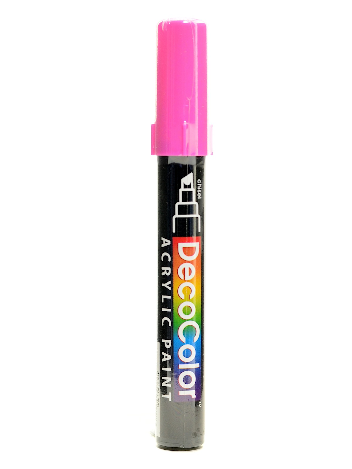 Decocolor Acrylic Paint Markers pink chisel tip