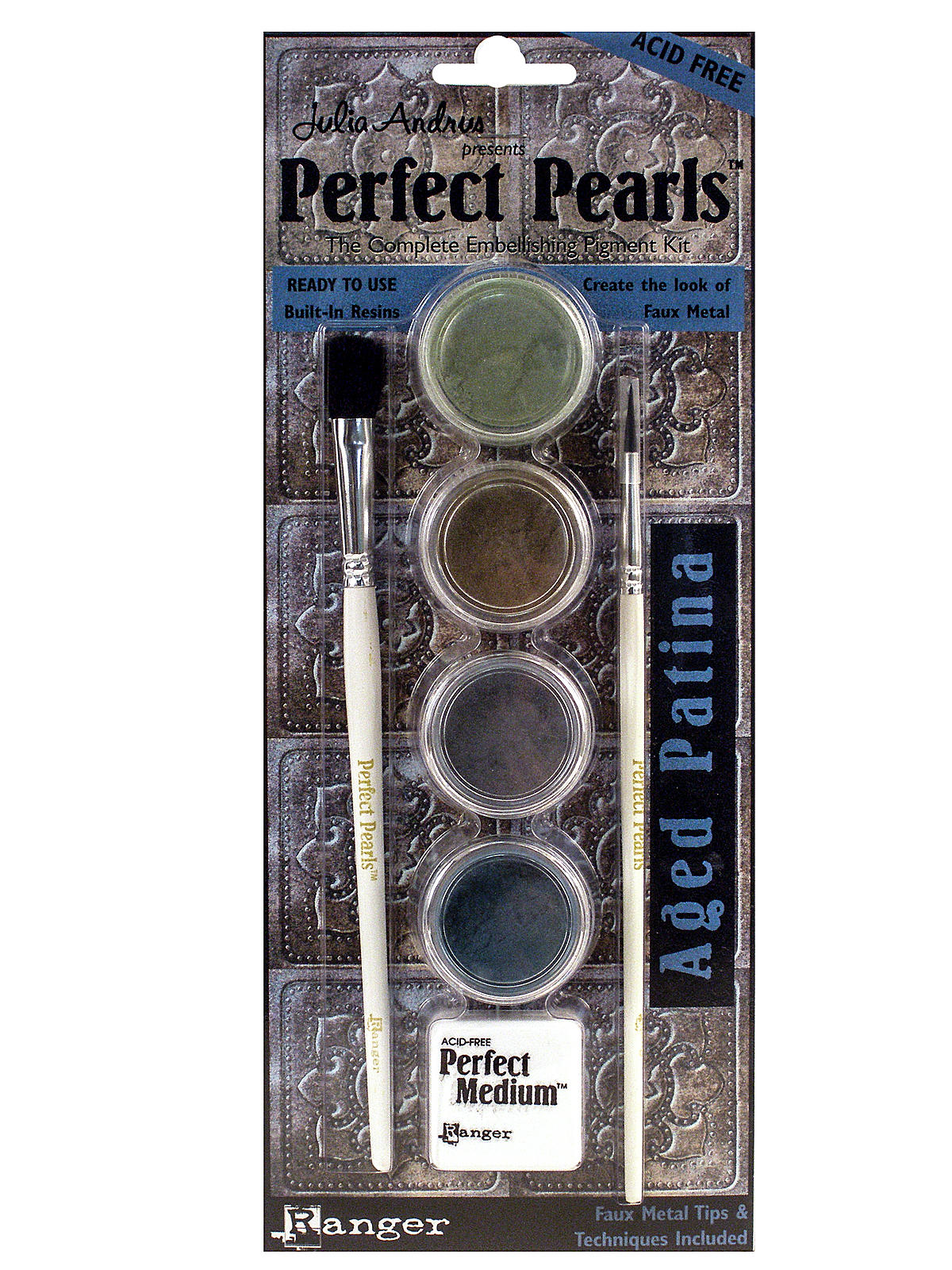 Perfect Pearls Complete Embellishing Pigment Kits aged patina