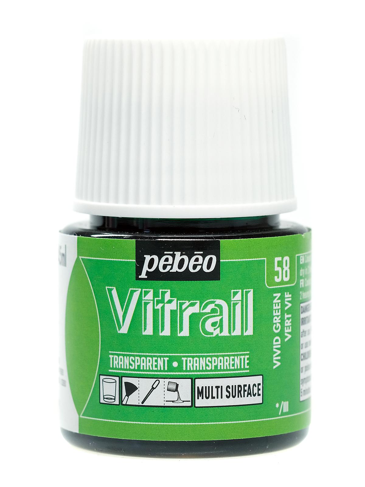 Vitrail Paint vivid green 45 ml