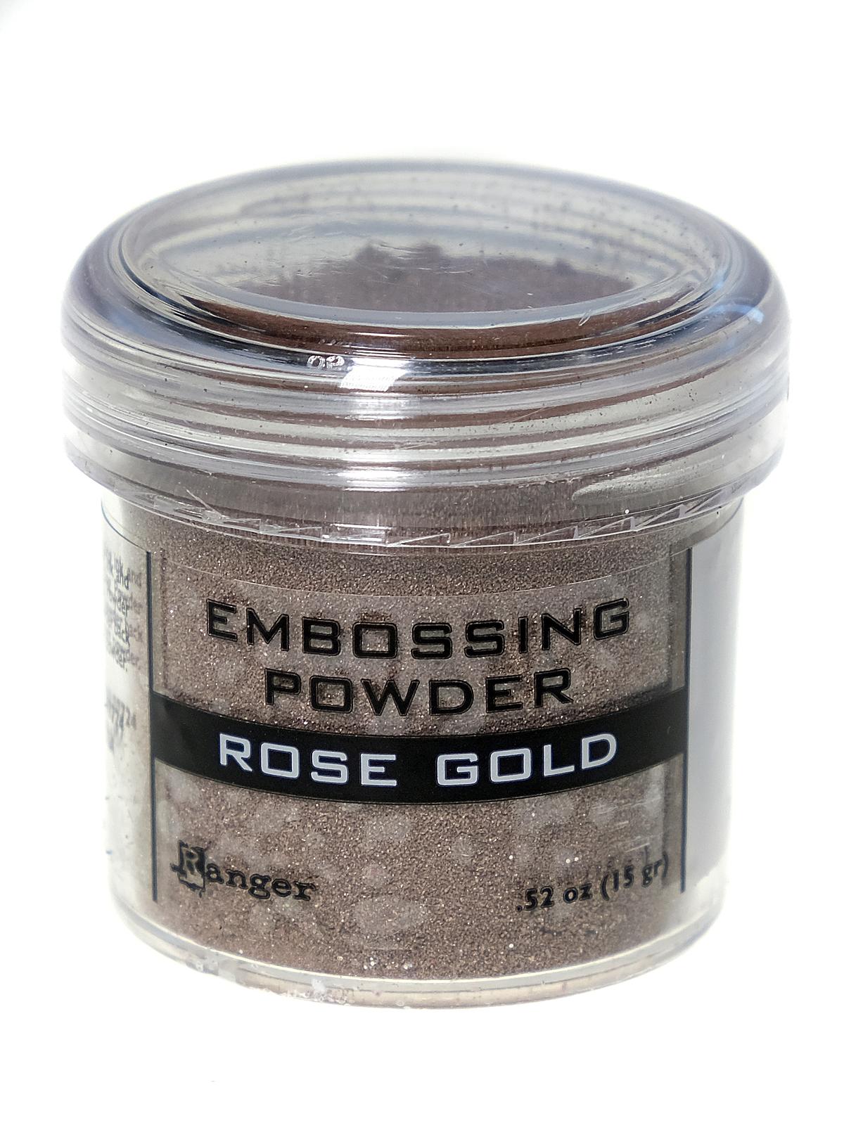 Embossing Powders rose gold 0.52 oz. jar