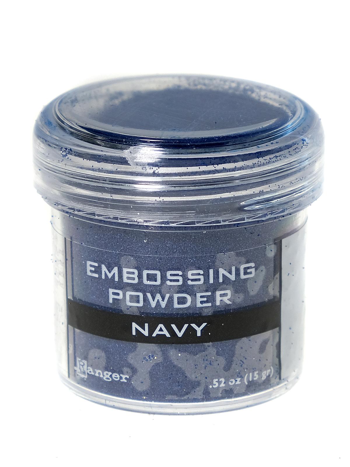 Embossing Powders navy 0.52 oz. jar