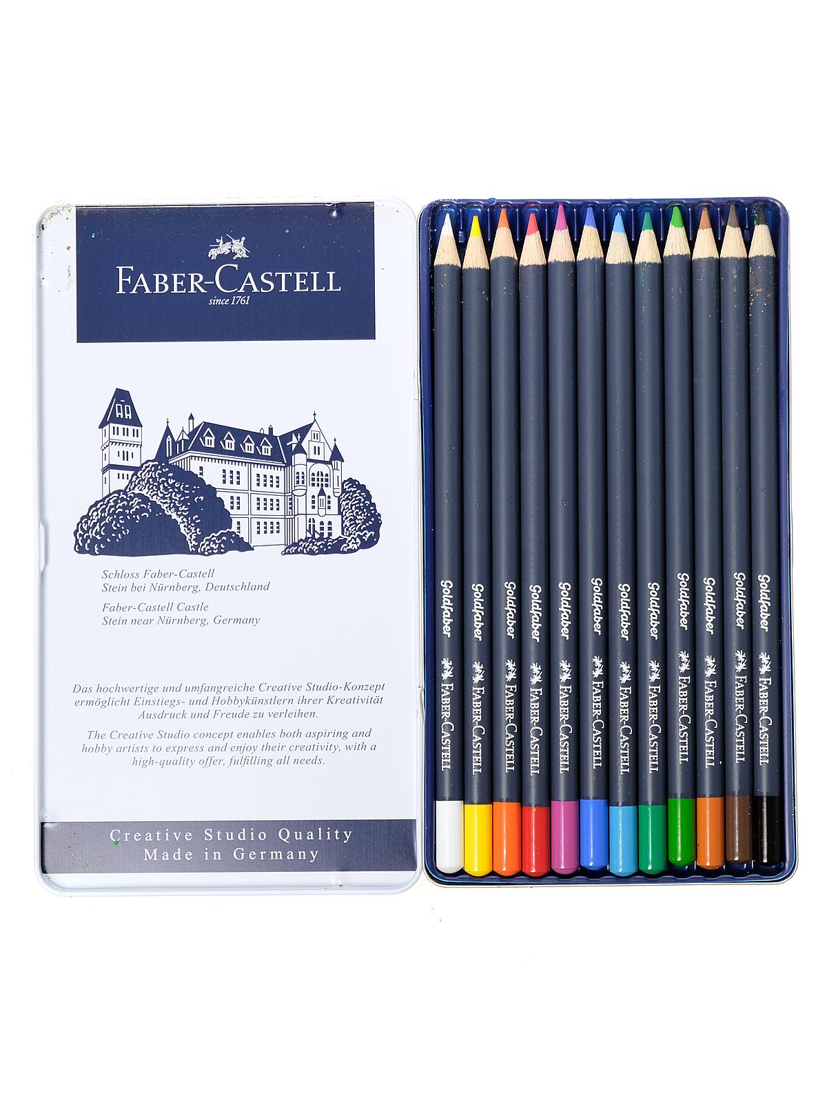 Goldfaber Color Pencil Tin Sets set of 12