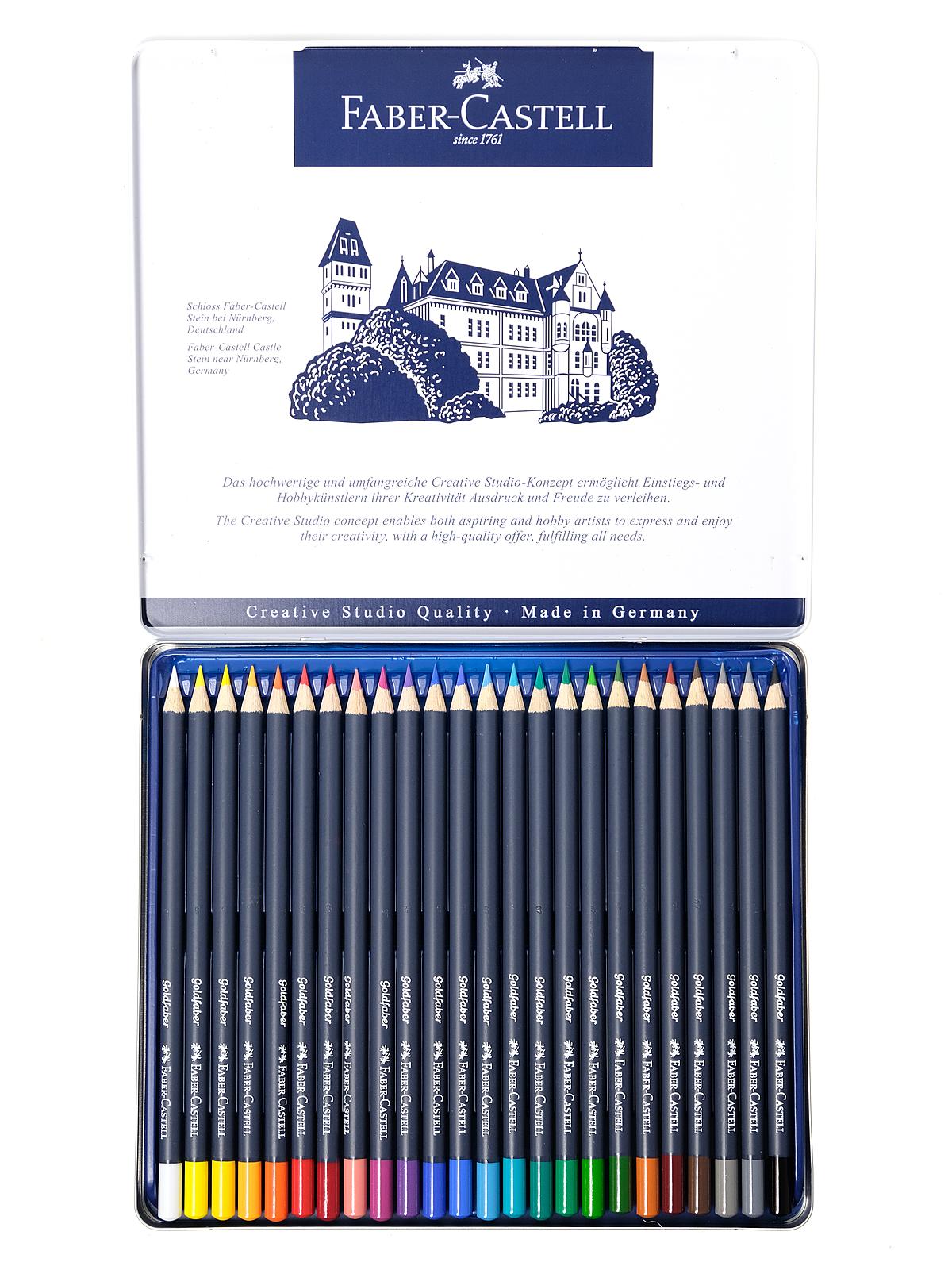 Goldfaber Color Pencil Tin Sets set of 24