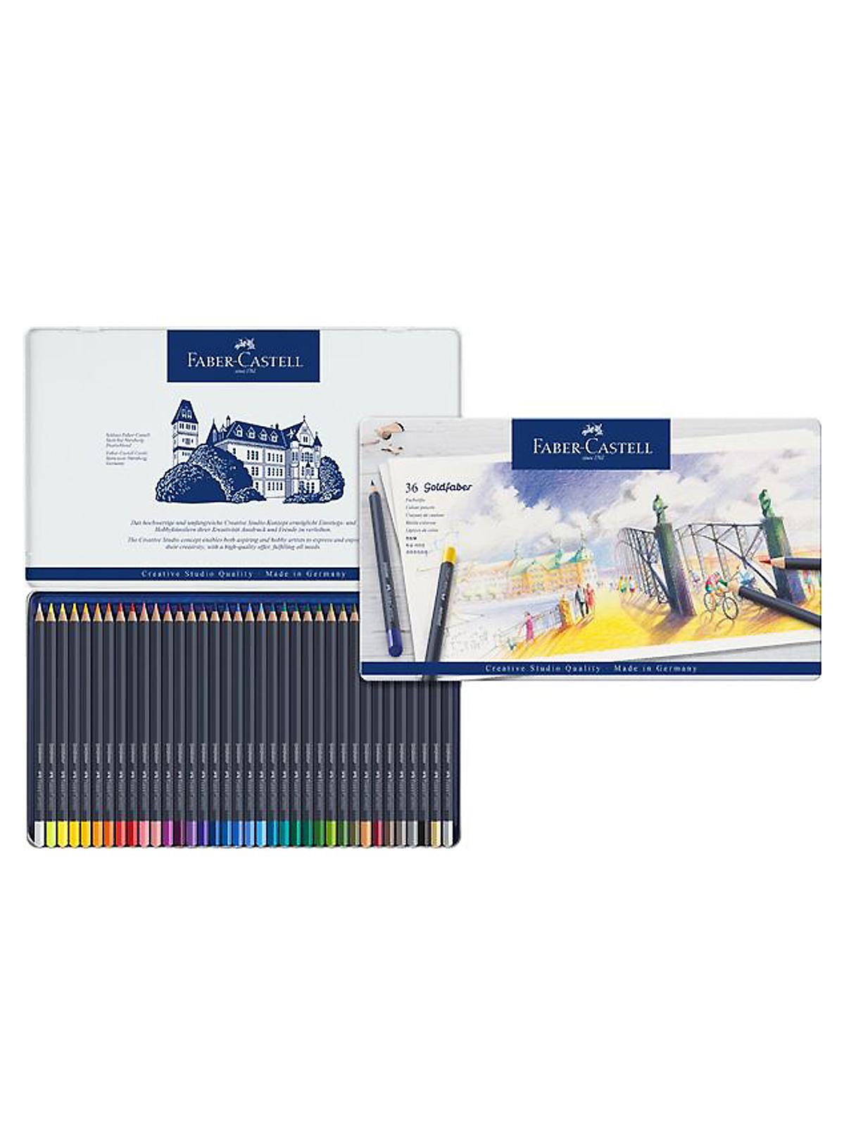 Goldfaber Color Pencil Tin Sets Set Of 36