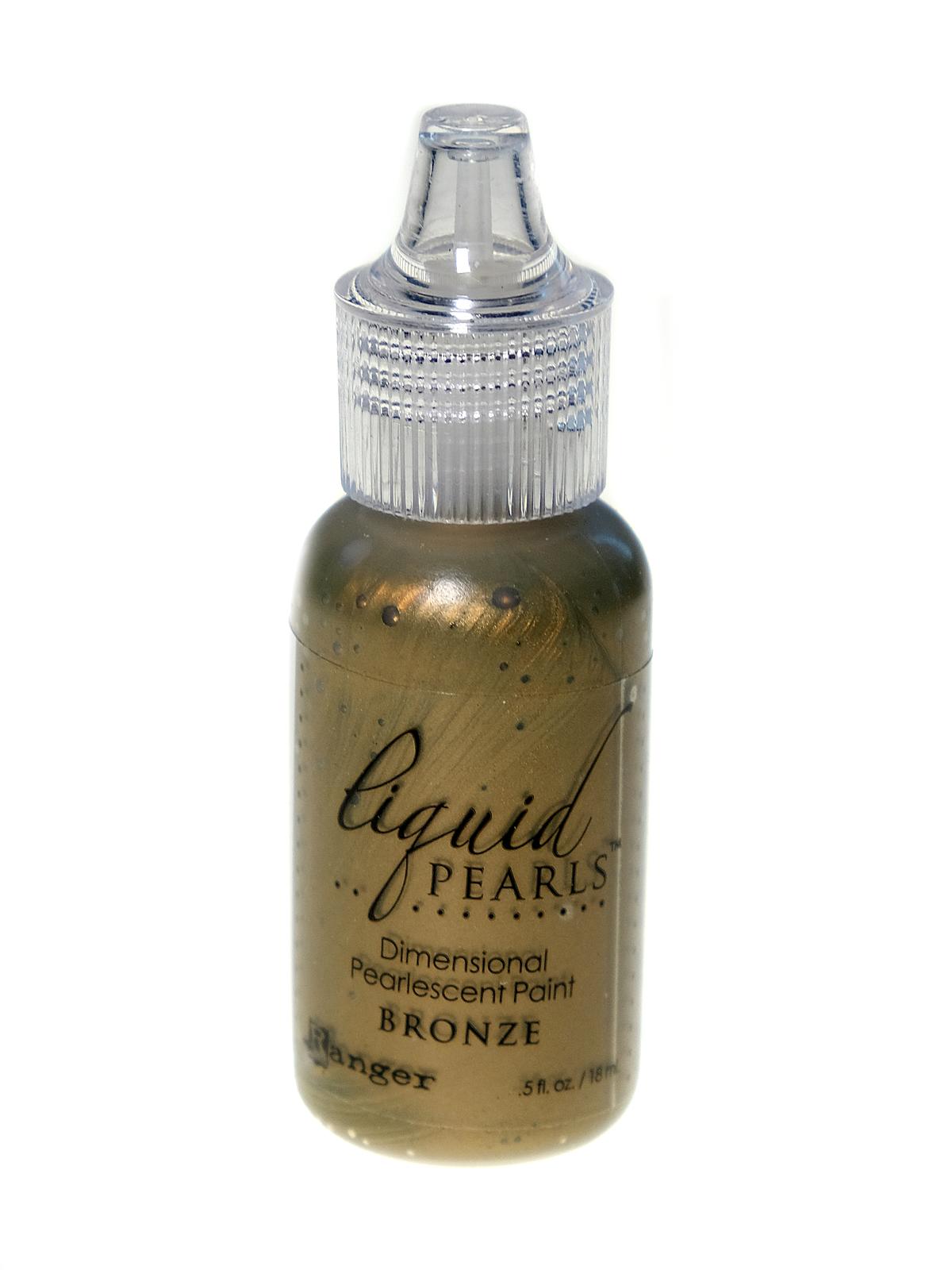 Liquid Pearls Pearlescent Paint bronze 0.5 oz. bottle