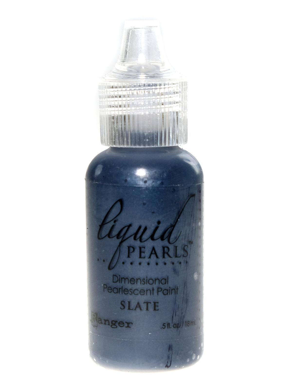 Liquid Pearls Pearlescent Paint slate 0.5 oz. bottle
